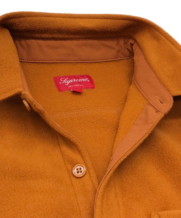 中古・古着通販】Supreme (シュプリーム) Supreme Polartec Shirt Rust