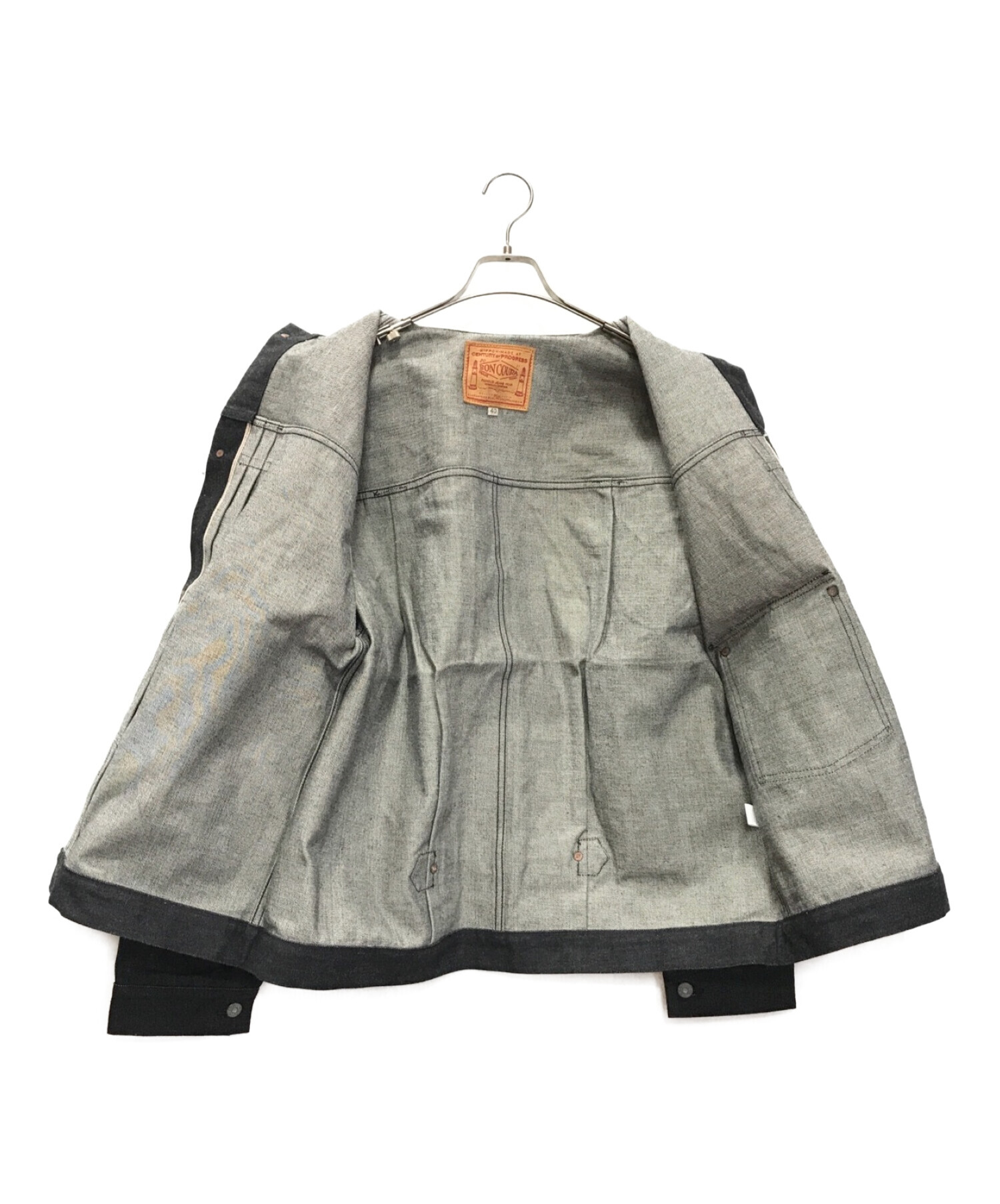 BONCOURA (ボンクラ) Denim Jacket 1st インディゴ サイズ:40 未使用品