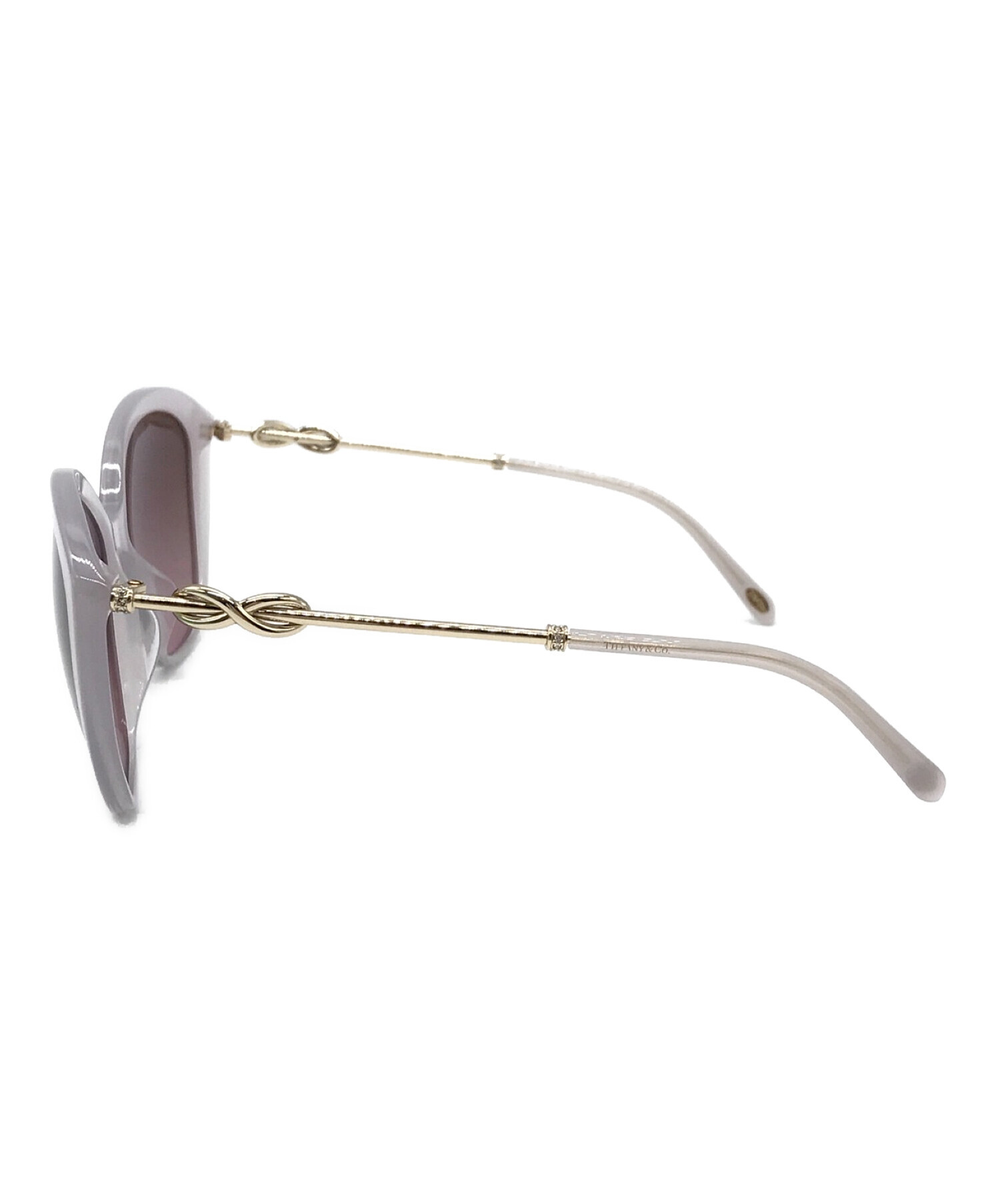 ■新品■未使用■ TIFFANY＆Co. ティファニー TF3038-B ラインストーン サングラス メガネ 眼鏡 アイウェア ゴールド系 AF0152UZ