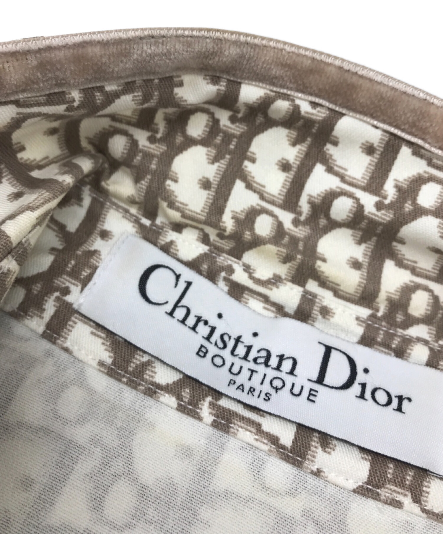 Christian Dior (クリスチャン ディオール) トロッタージャケット ベージュ サイズ:40