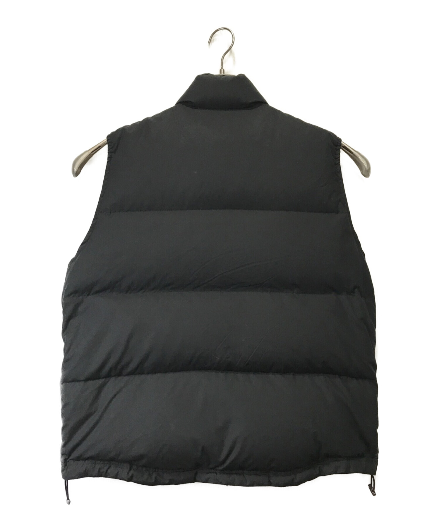 中古・古着通販】AURALEE (オーラリー) SUVIN HIGH COUNT CLOTH DOWN VEST ブラック  サイズ:3｜ブランド・古着通販 トレファク公式【TREFAC FASHION】スマホサイト