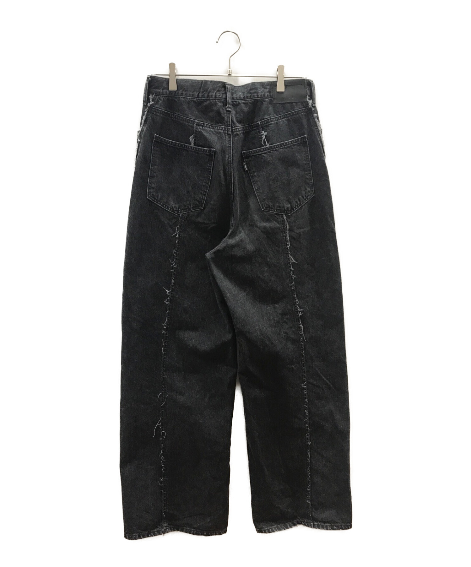 中古・古着通販】jieda (ジエダ) EX LOOSE FIT JEANS ブラック サイズ