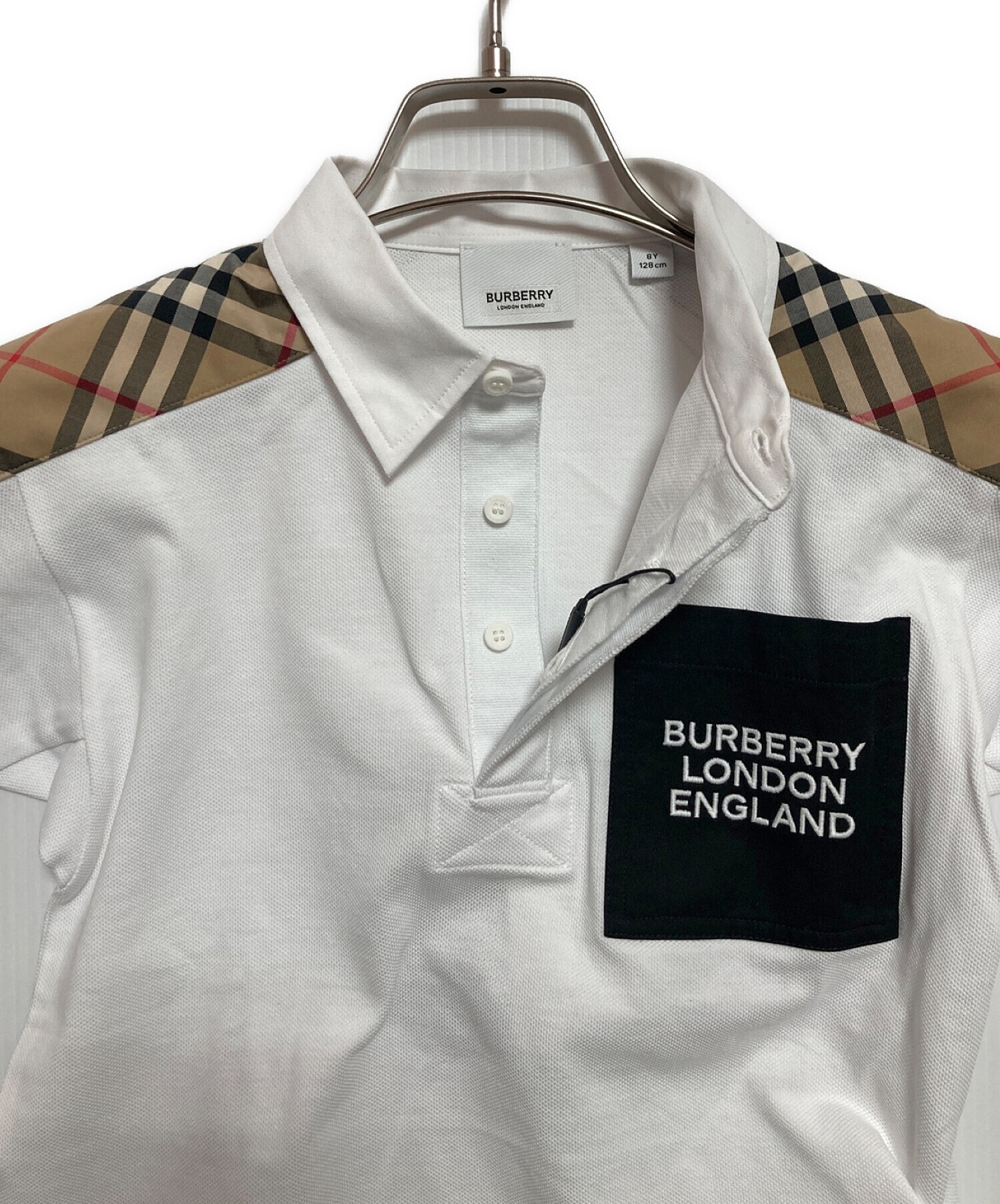 BURBERRY バーバリー ポロシャツ 8y 128cm-