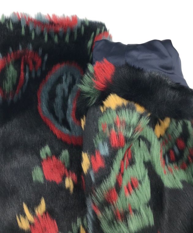 KITH (キス) Kith Paisley Fur Short Becker Coat ブラック サイズ:M 未使用品