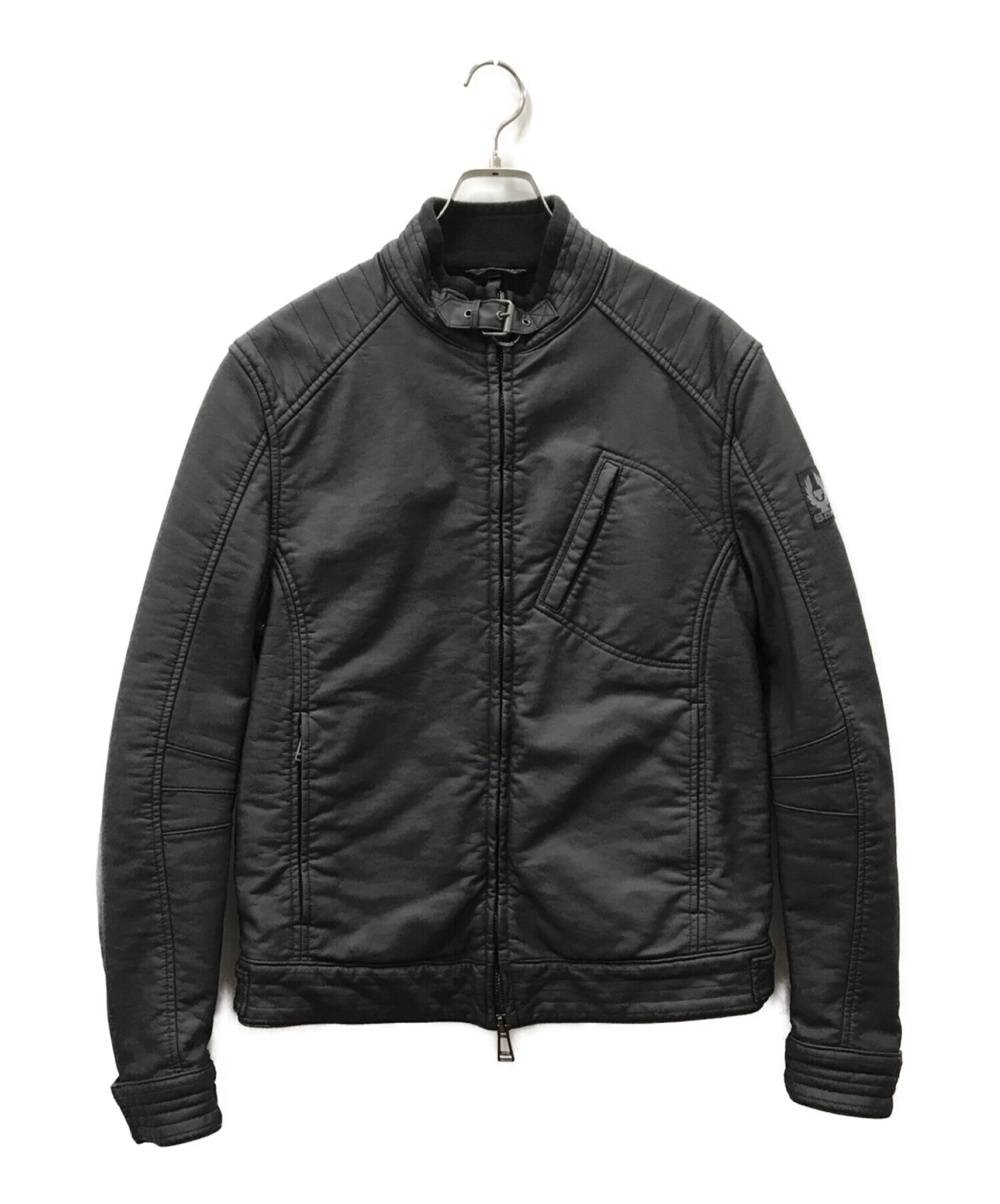 BELSTAFF (ベルスタッフ) H レザージャケット ブラック サイズ:46