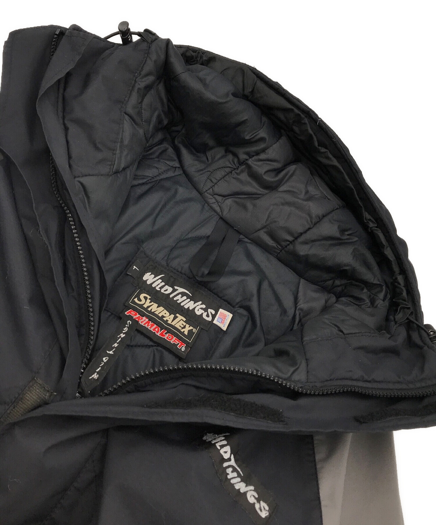 WILD THINGS (ワイルドシングス) PRIMALOFT SYMPATEX DENALI JACKET ブラック サイズ:L