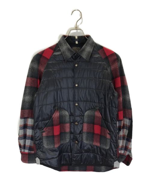 中古・古着通販】eYe COMME des GARCONS JUNYAWATANABE MAN (コム デ ギャルソン ジュンヤ ワタナベ マン)  PENDLETON (ペンドルトン) 異素材中綿シャツ ブラック サイズ:S｜ブランド・古着通販 トレファク公式【TREFAC  FASHION】スマホサイト