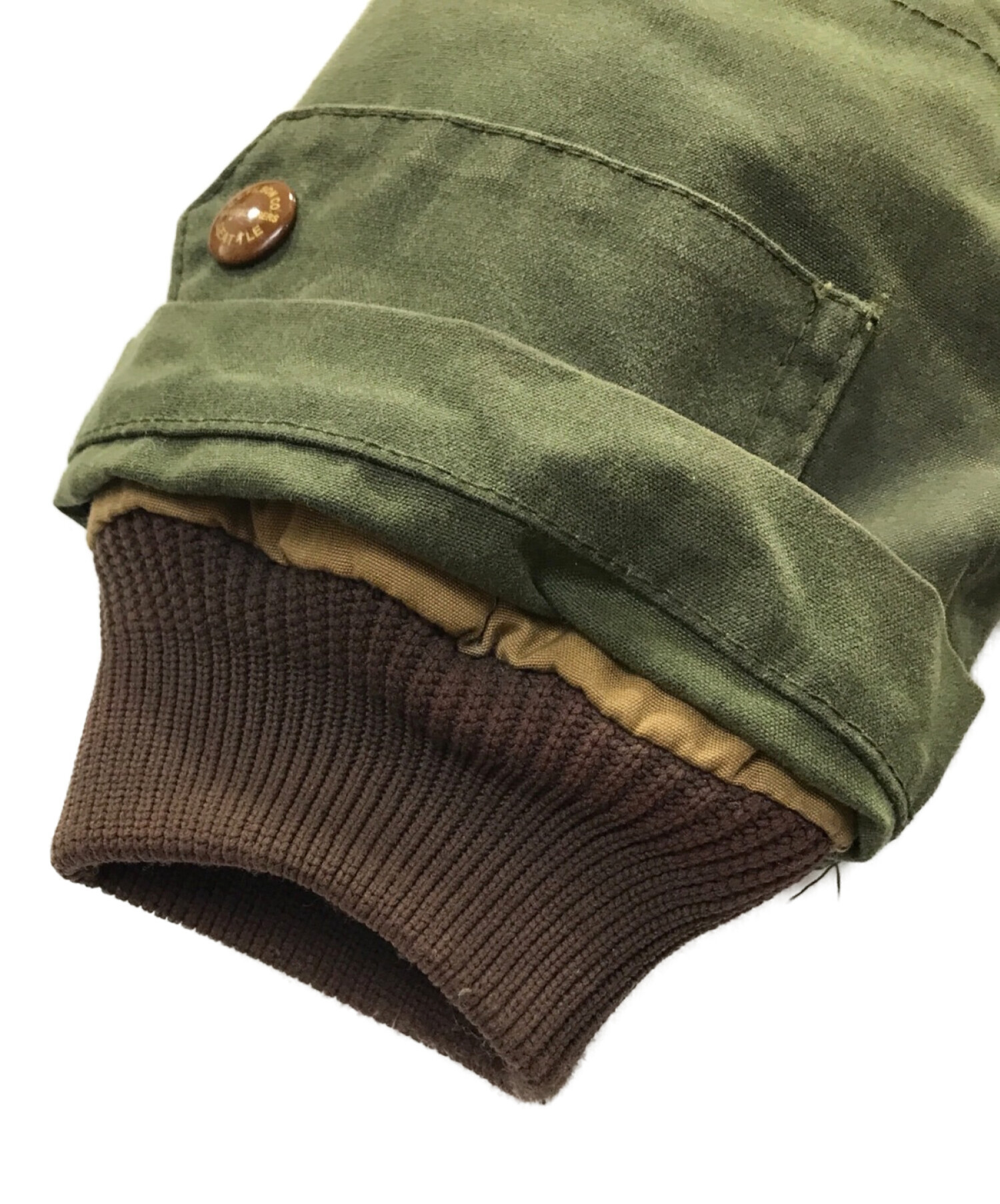 FILSON GARMENT (フィルソンガーメント) アラスカンパーカー グリーン サイズ:36