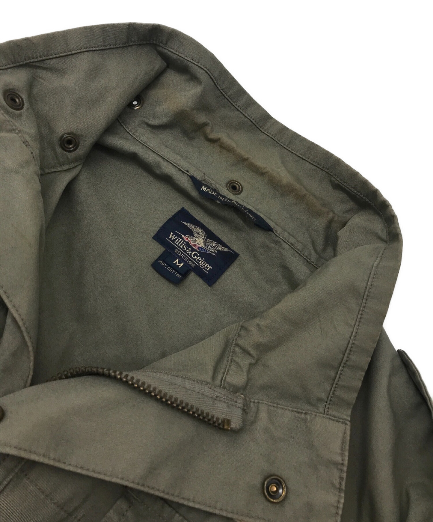 中古・古着通販】willis&geiger (ウィルスガイガー) 65 type jacket 