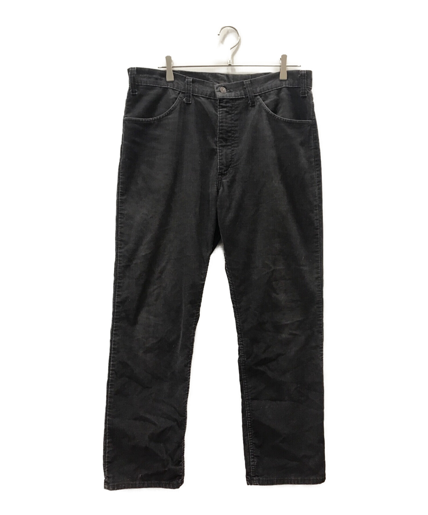 84 Levis 519 コーデュロイパンツ ボタン裏536 グレー-