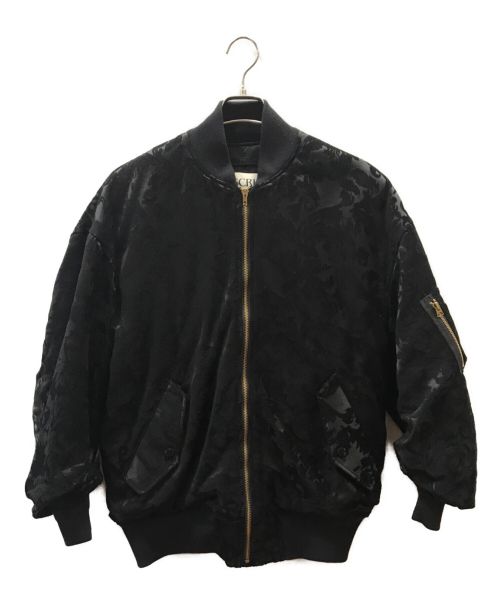 中古・古着通販】INSCRIRE (アンスクリア) Flower Jacquard Reversible MA-1 ブラック  サイズ:L｜ブランド・古着通販 トレファク公式【TREFAC FASHION】スマホサイト