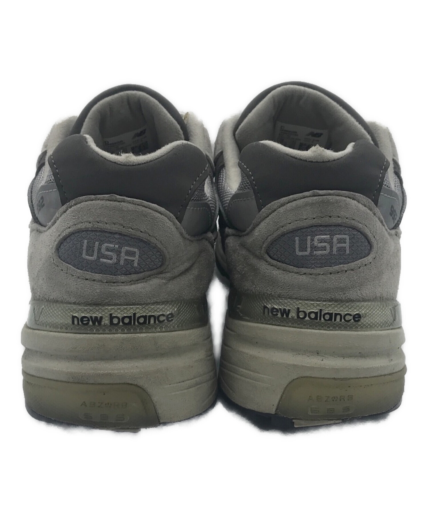 NEW BALANCE (ニューバランス) M992GR グレー サイズ:26㎝