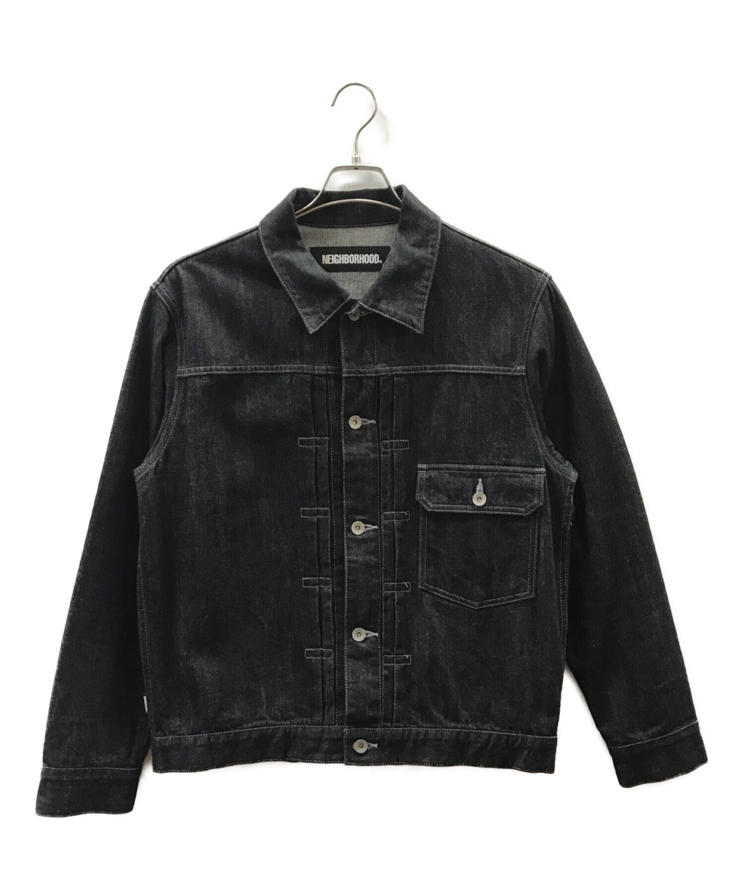 中古・古着通販】NEIGHBORHOOD (ネイバーフッド) STOCKMAN TYPE-A / C-JKT ブラック サイズ:L｜ブランド・古着通販  トレファク公式【TREFAC FASHION】スマホサイト