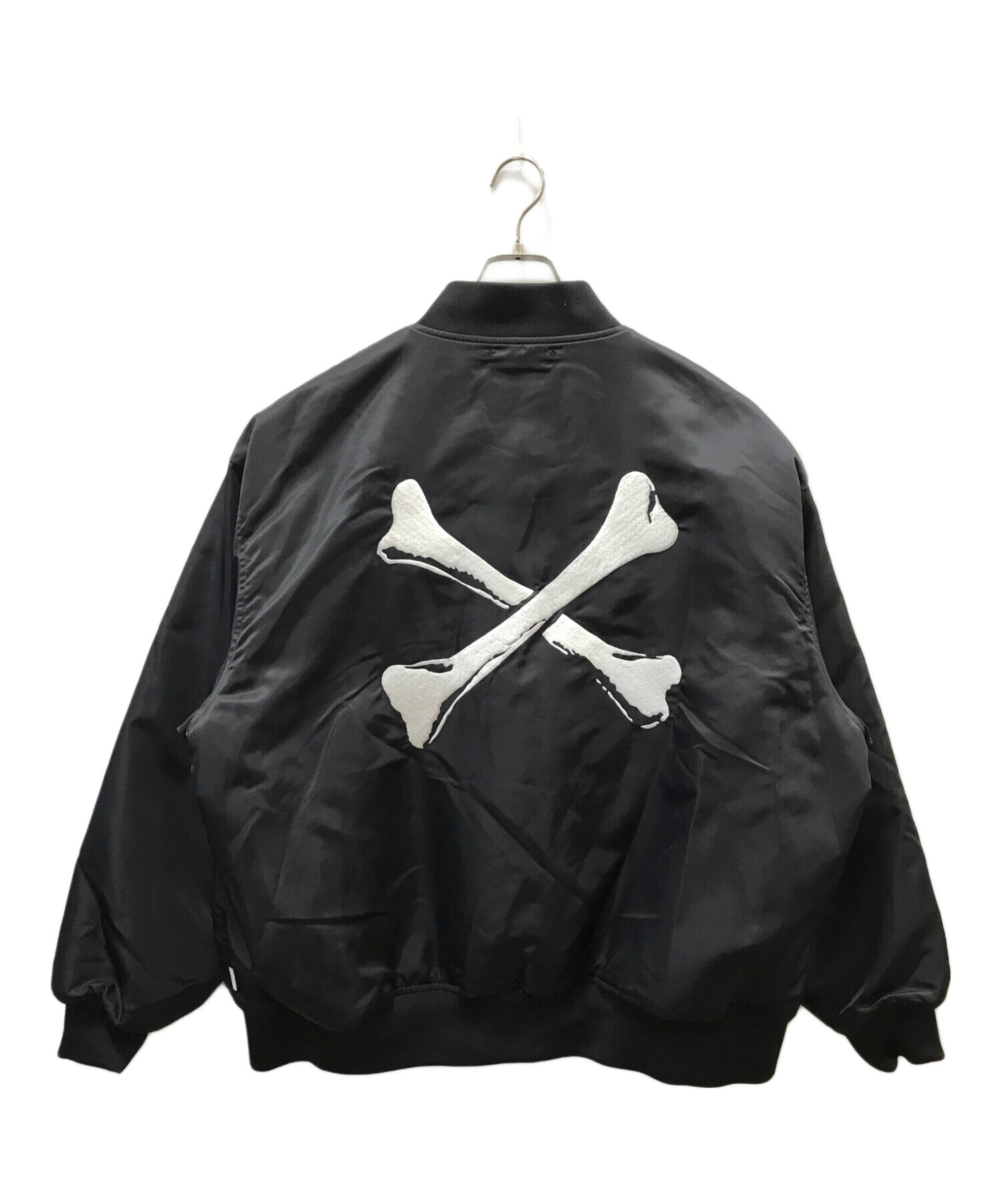 WTAPS (ダブルタップス) TEAM JACKET NYLON. TWILL ブラック サイズ:03