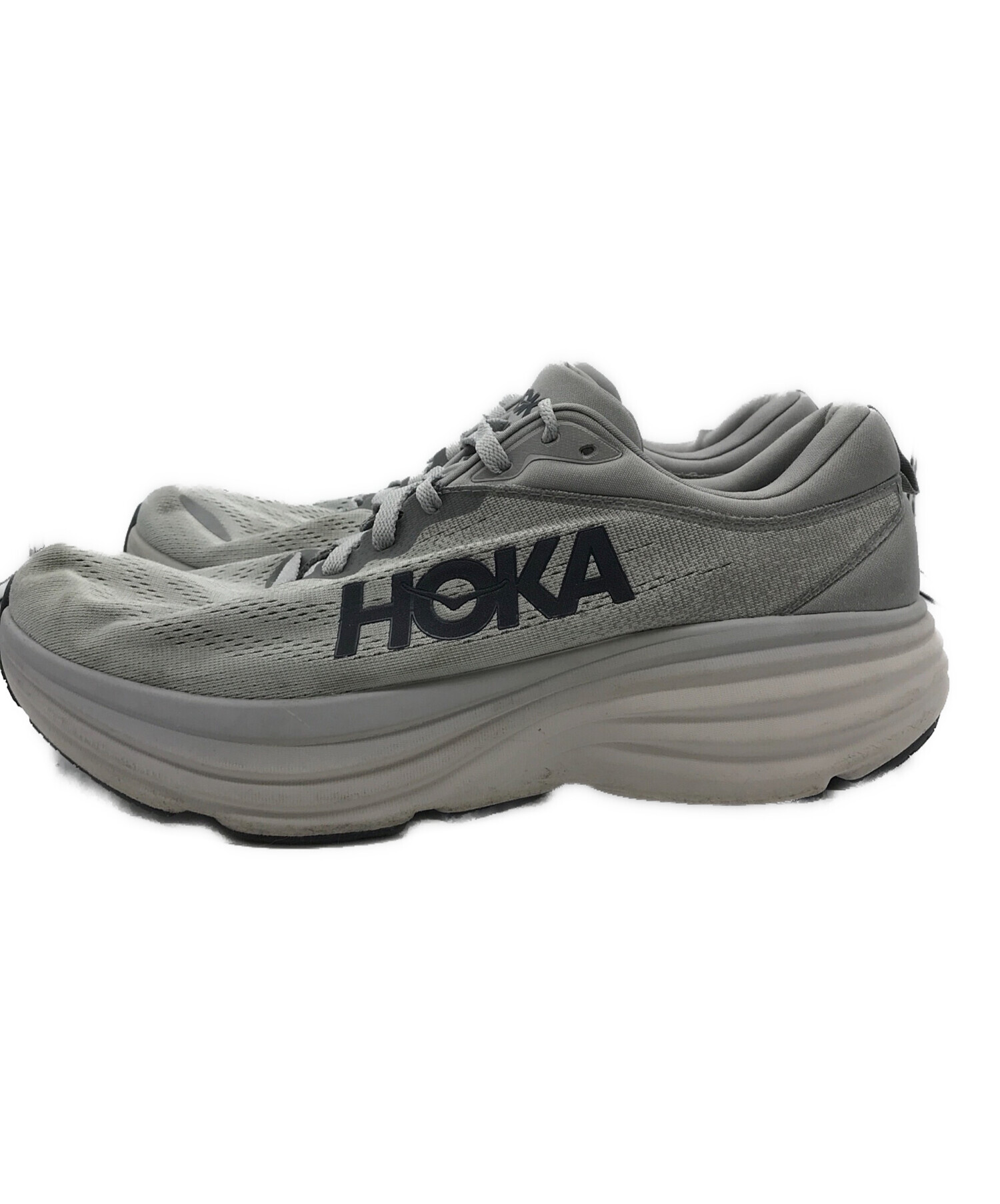 中古・古着通販】HOKAONEONE (ホカオネオネ) BONDI 8 グレー サイズ:US12（30cm)｜ブランド・古着通販  トレファク公式【TREFAC FASHION】スマホサイト