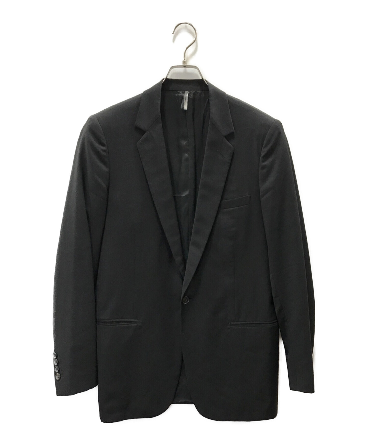 カラーブラック【美品】Dior Hommeテーラードジャケット　ブラック46 Sサイズ
