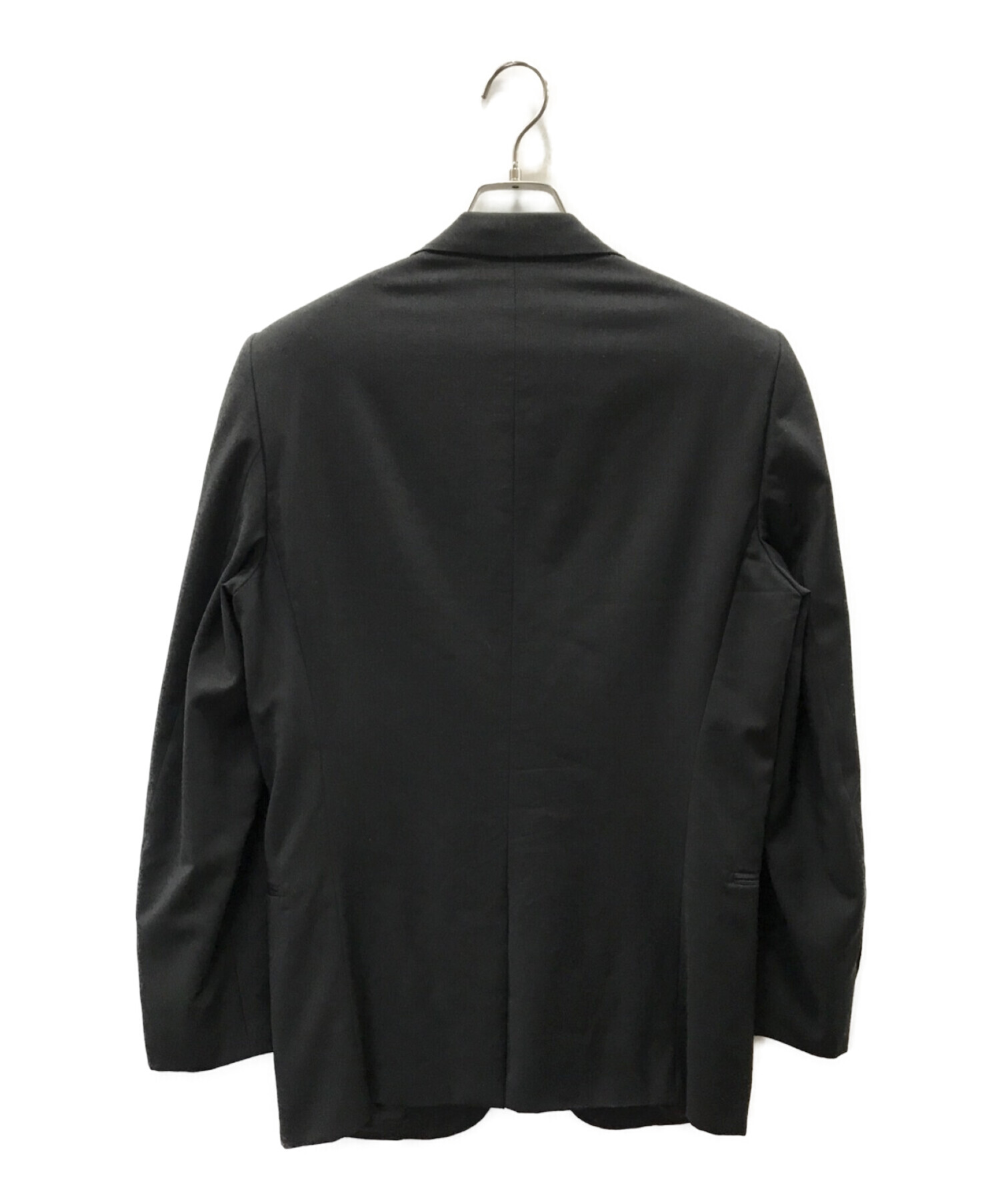 在庫なし正規未 絶版 入手困難 ディオールオム 肘丈テーラードジャケット 黒 38 最小 テーラードジャケット