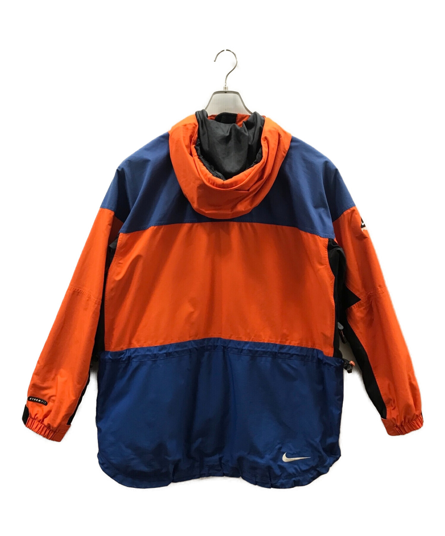 NIKE ACG (ナイキエージーシー) マウンテンパーカー オレンジ×ブルー サイズ:L