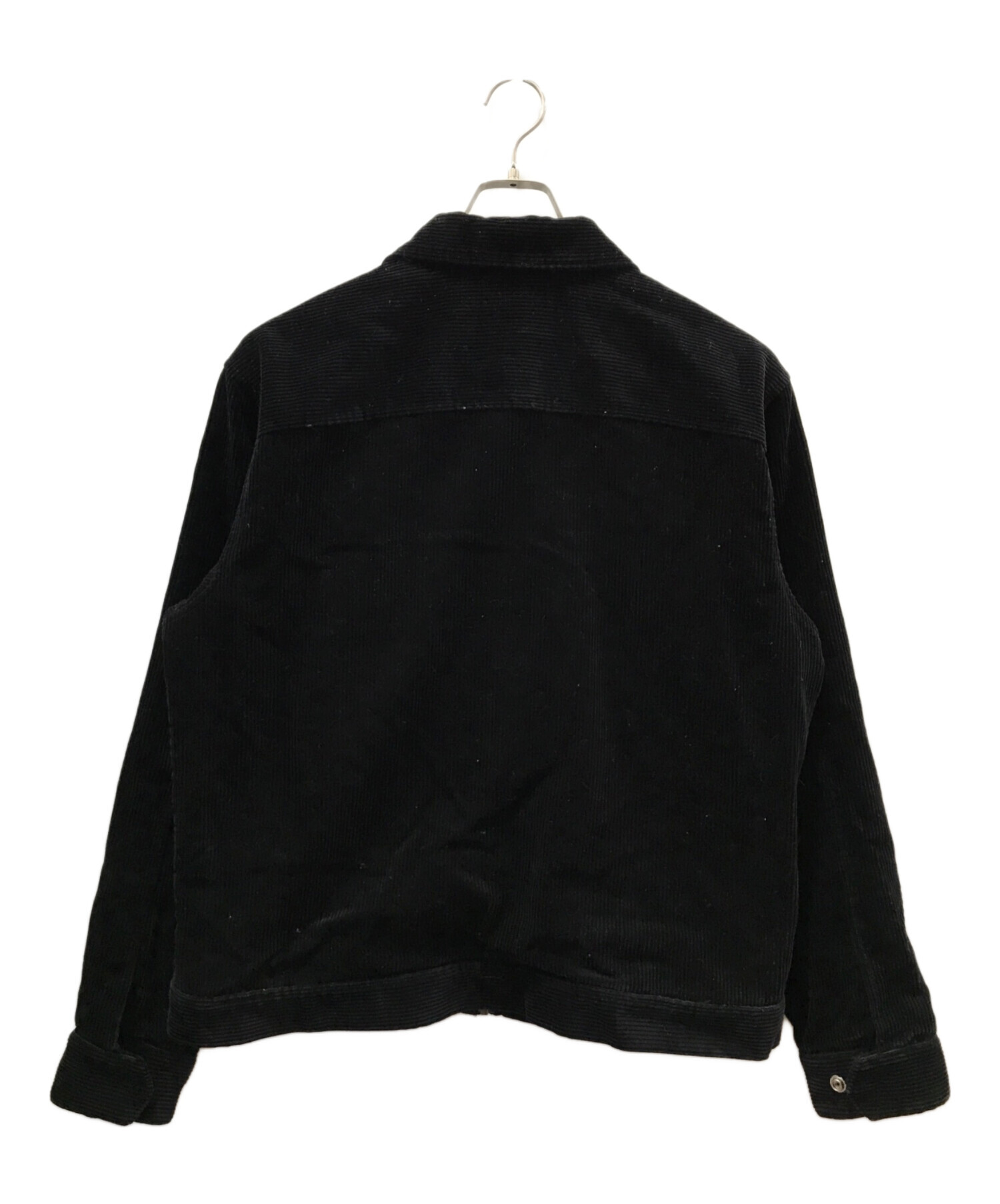 Supreme (シュプリーム) Corduroy Zip Jacket ブラック サイズ:M