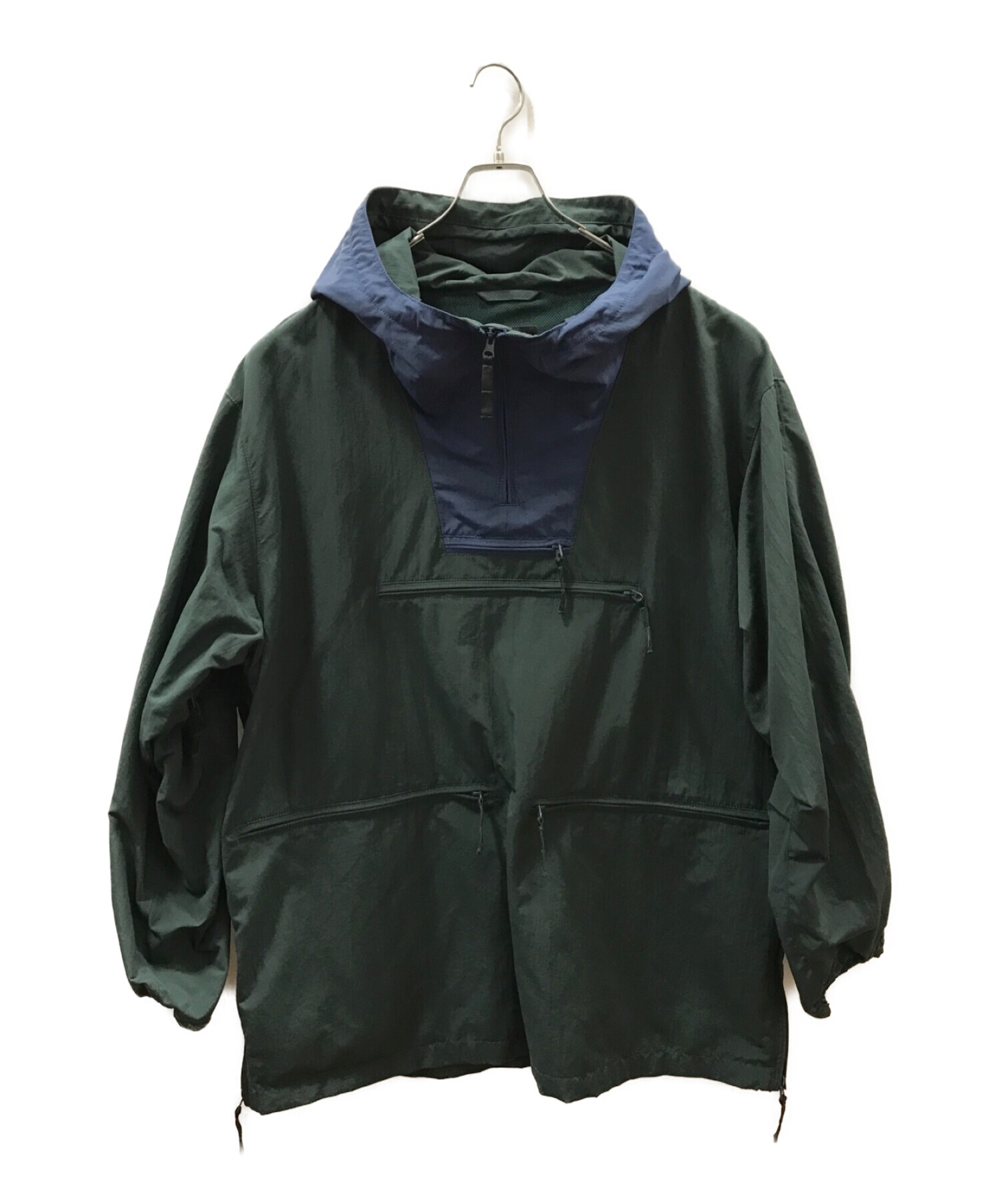 中古・古着通販】DAIWA PIER39 (ダイワ ピア39) Tech Anorak Parka グリーン×ブルー サイズ:M｜ブランド・古着通販  トレファク公式【TREFAC FASHION】スマホサイト