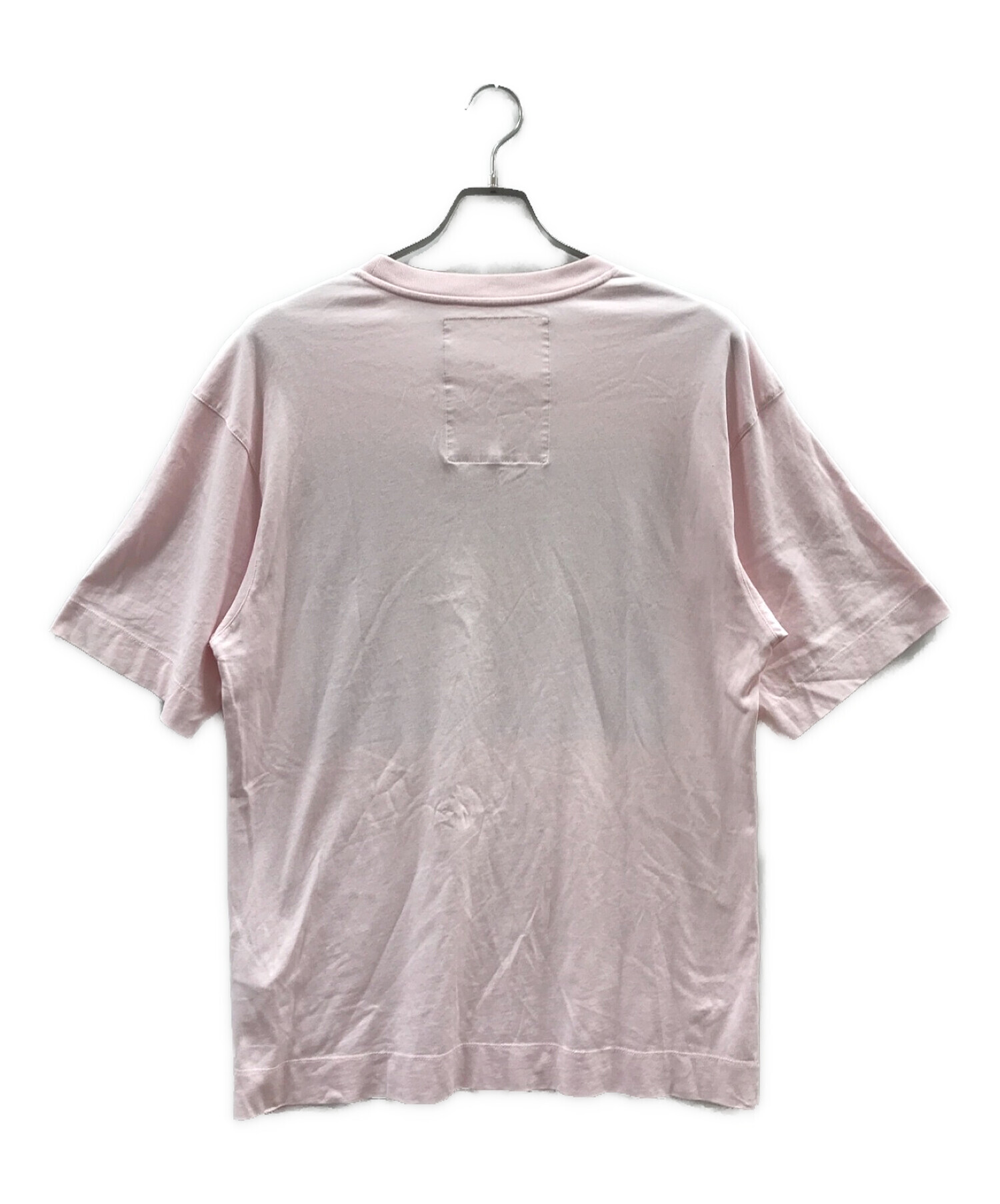 DRIES VAN NOTEN (ドリスヴァンノッテン) グラフィックプリントTシャツ ピンク サイズ:L