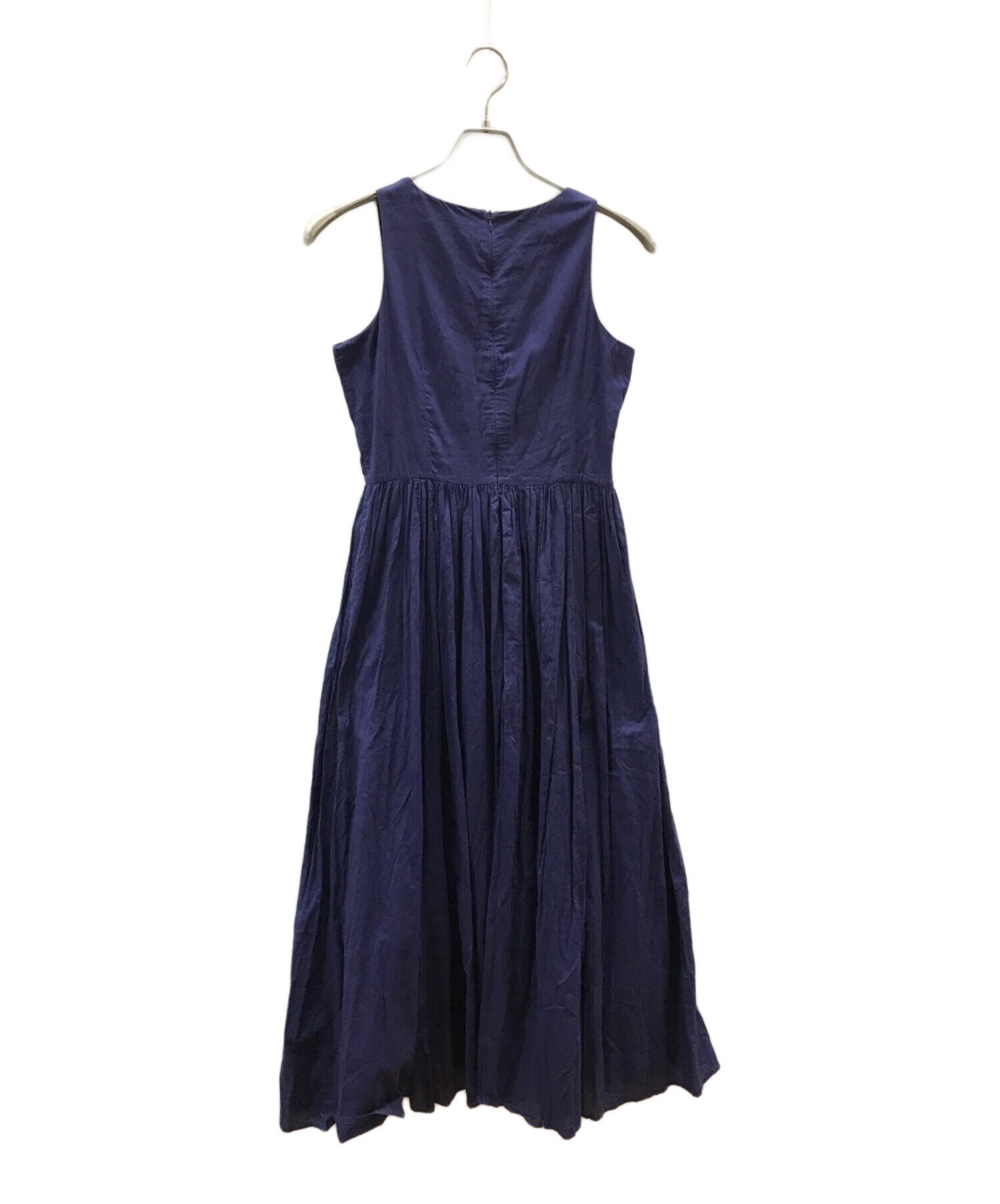 MARIHA (マリハ) 夏のレディのドレス ネイビー サイズ:Mコットン100%原産国