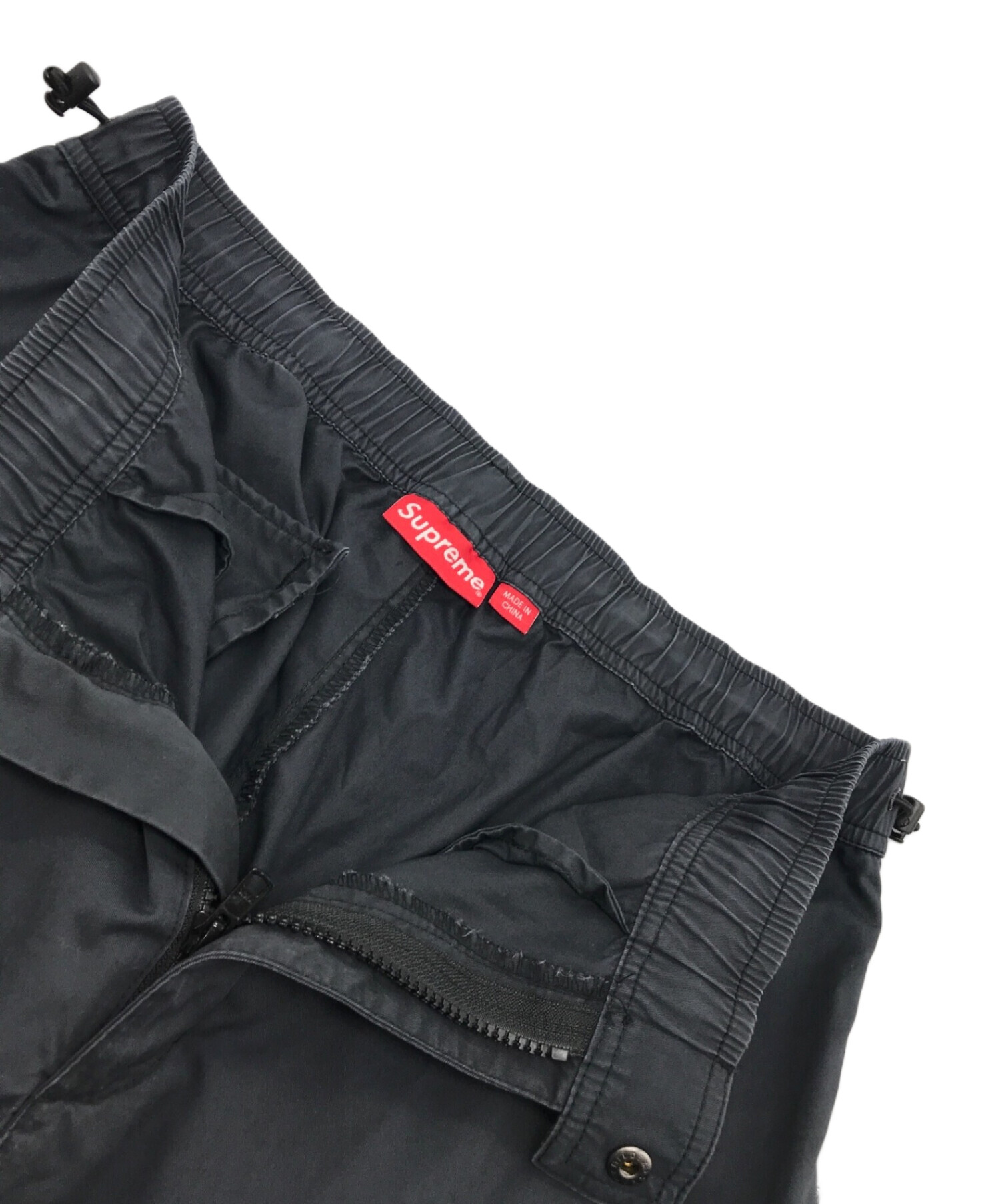 Supreme (シュプリーム) Cargo Zip Off Cinch Pant グレー サイズ:S