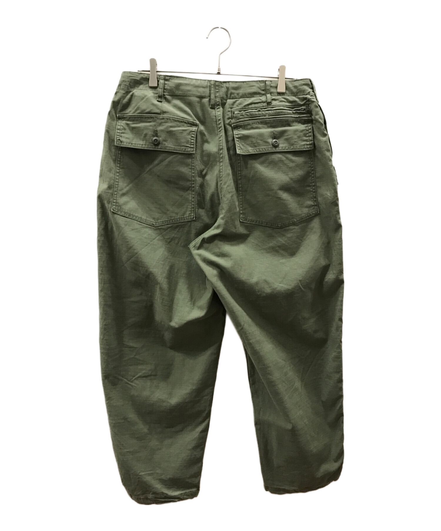 BROCHURE (ブローシュアー) STRONG FATIGUE PANTS カーキ サイズ:S