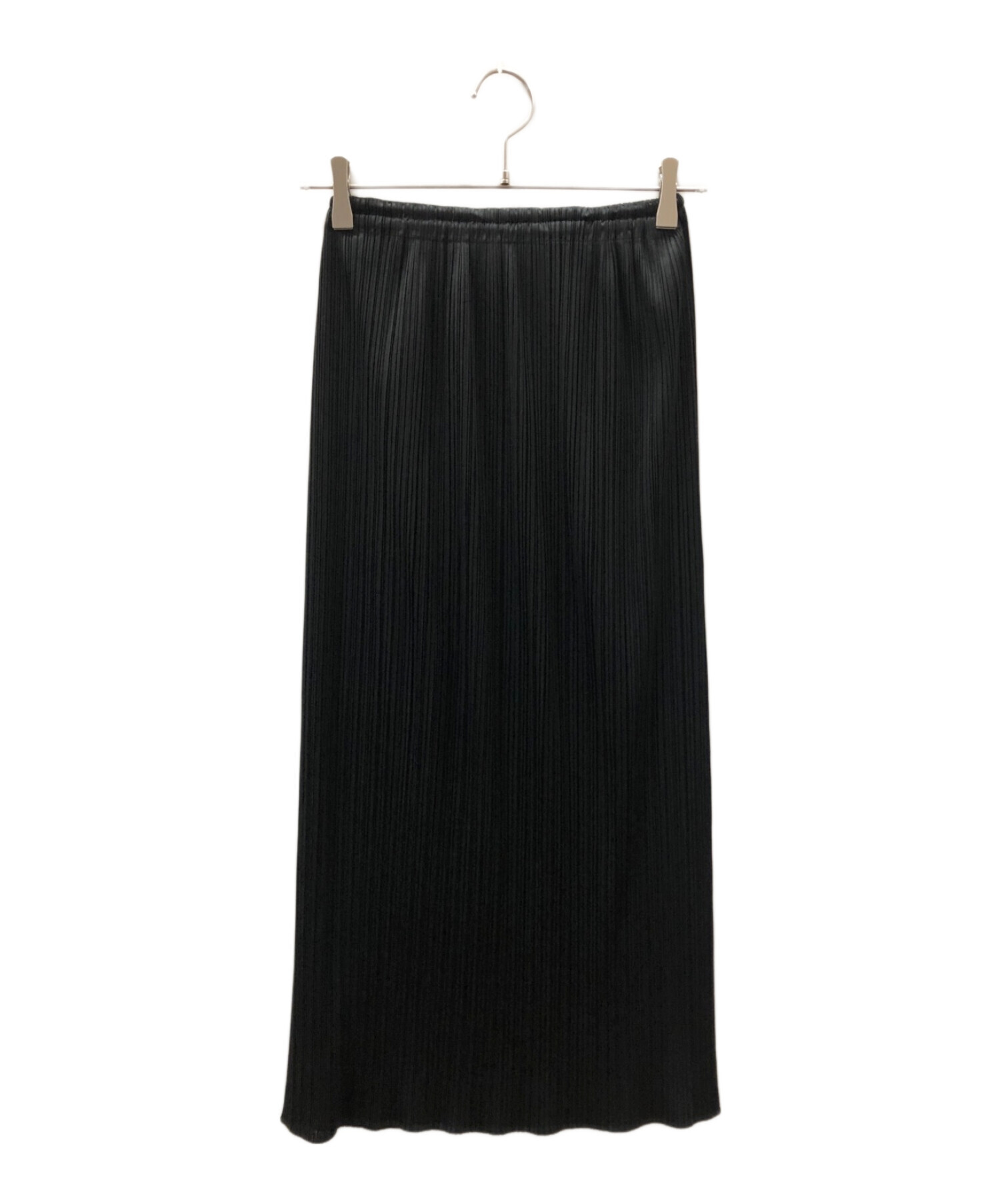 PLEATS PLEASE プリーツプリーズ　ロング　スカート　黒　サイズ２約82cm