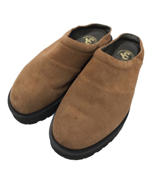 【中古・古着通販】SIMPLY COMPLICATED (シンプリーコンプリケイティド) suede lug mule ブラウン  サイズ:8｜ブランド・古着通販 トレファク公式【TREFAC FASHION】スマホサイト