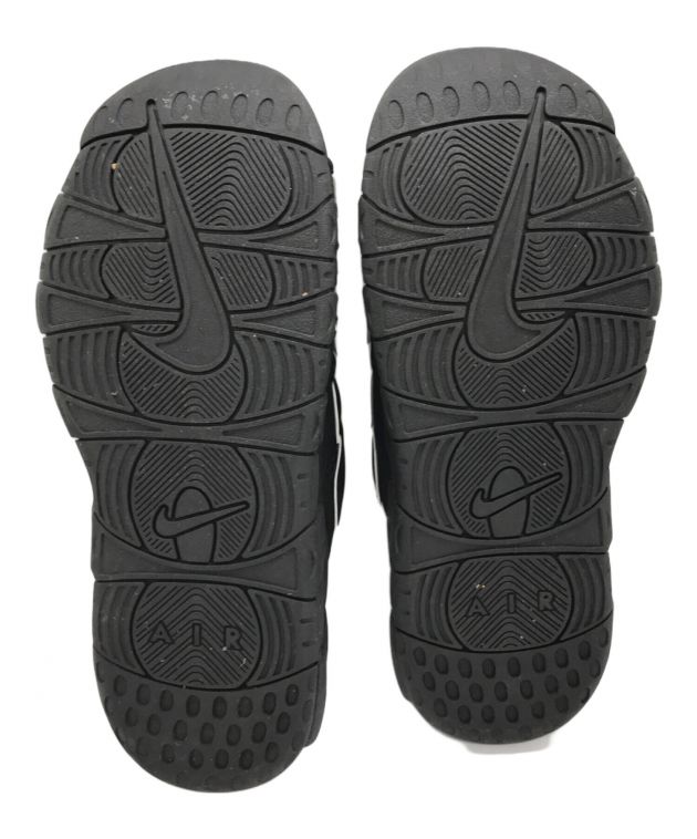 NIKE (ナイキ) AIR MORE UPTEMPO SLIDE ブラック サイズ:28