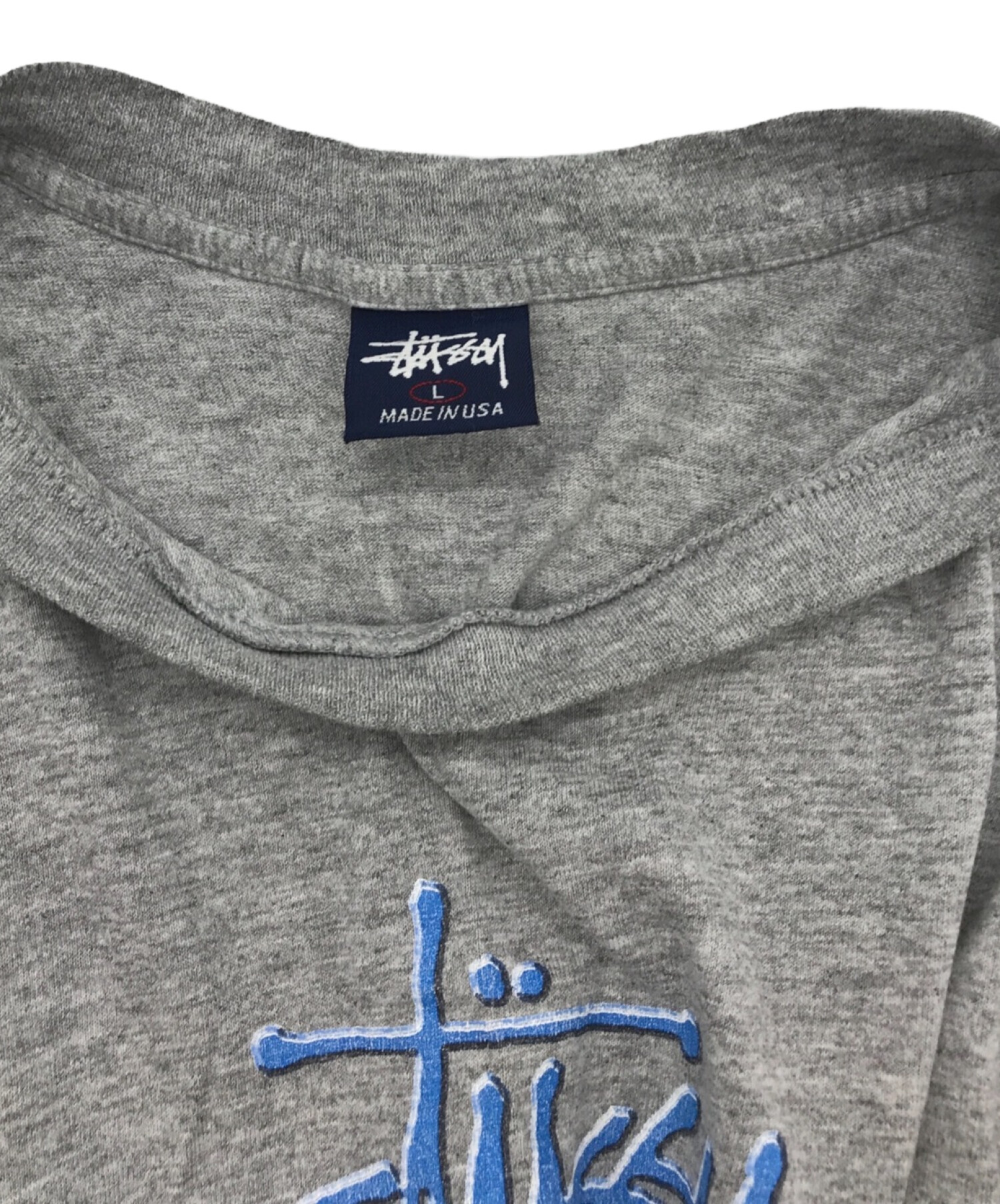 中古・古着通販】stussy (ステューシー) Tシャツ グレー サイズ:L｜ブランド・古着通販 トレファク公式【TREFAC  FASHION】スマホサイト