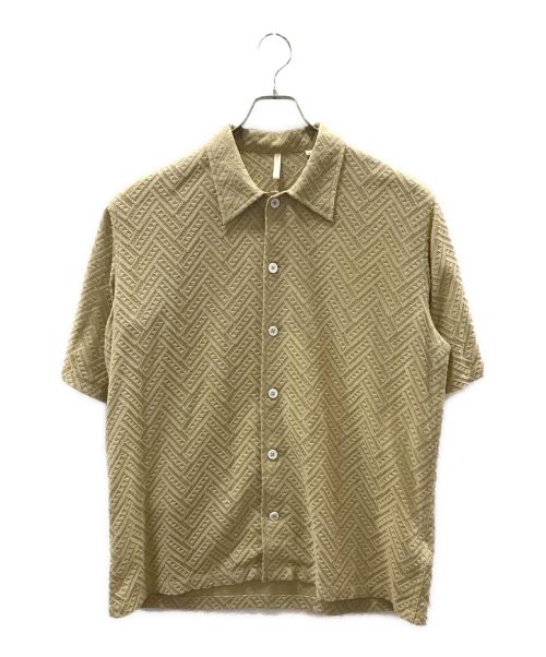 【中古・古着通販】SUNFLOWER (サンフラワー) 23SS SPACEY SS SHIRT ベージュ サイズ:M｜ブランド・古着通販  トレファク公式【TREFAC FASHION】スマホサイト