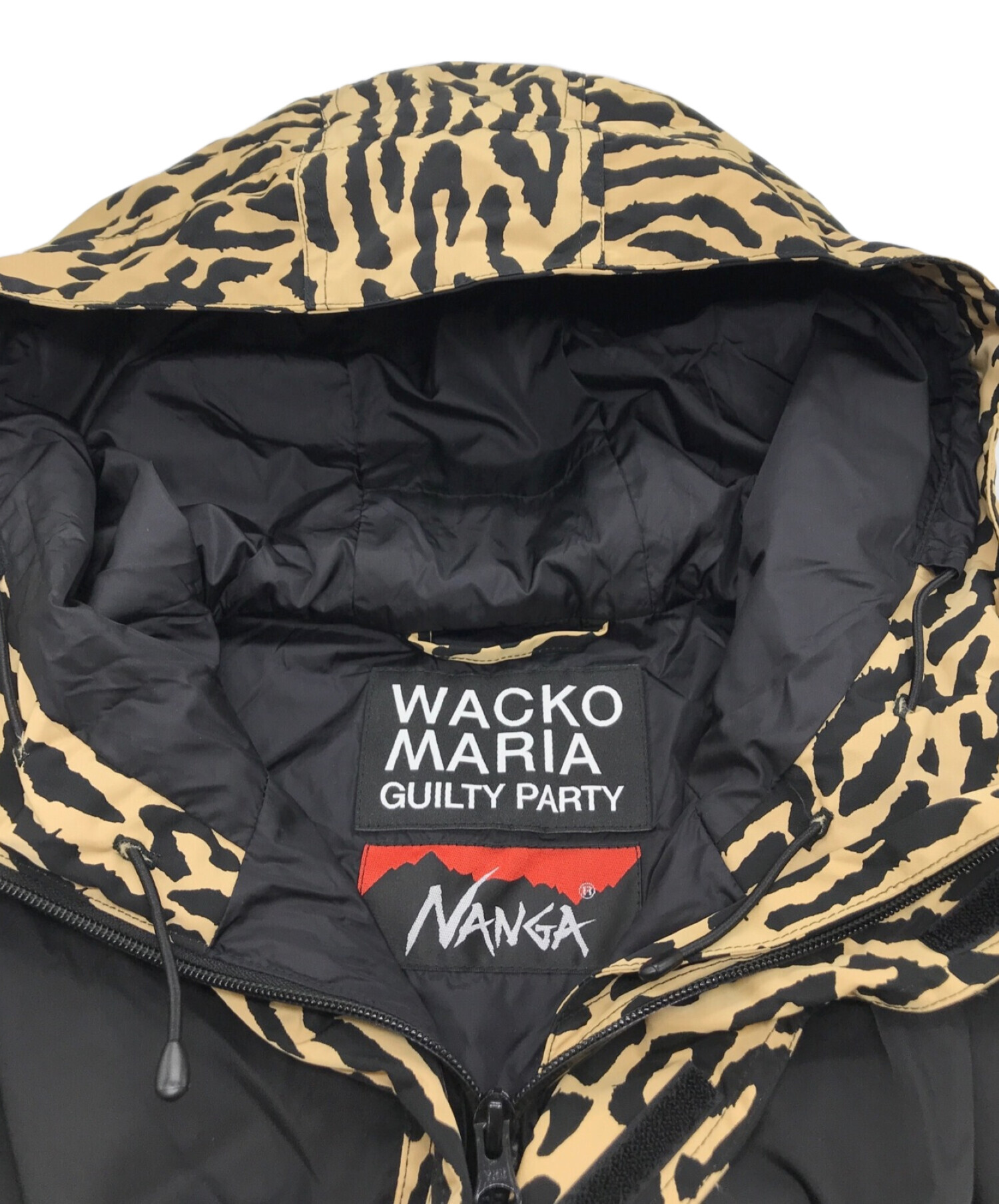 WACKO MARIA (ワコマリア) NANGA (ナンガ) LEOPARD MOUNTAIN PARKA ベージュ サイズ:L