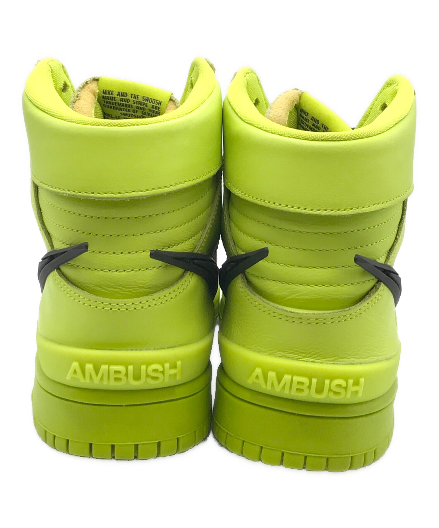 中古・古着通販】NIKE (ナイキ) AMBUSH (アンブッシュ) DUNK High 'FLASH LIME' イエロー  サイズ:26.5｜ブランド・古着通販 トレファク公式【TREFAC FASHION】スマホサイト