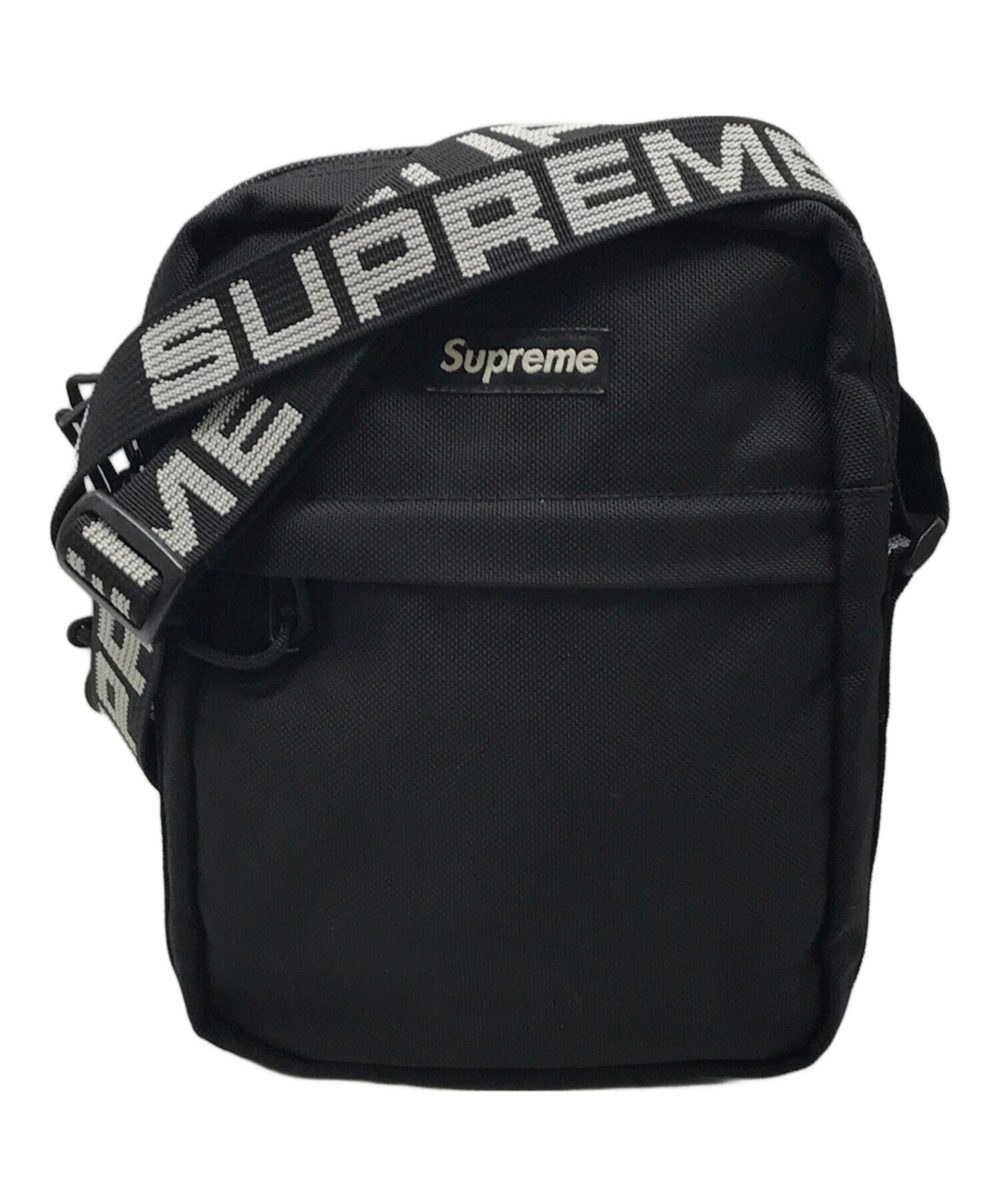 セール supreme シュプリーム 18ss shoulder bag ショルダーバッグ 黒 size