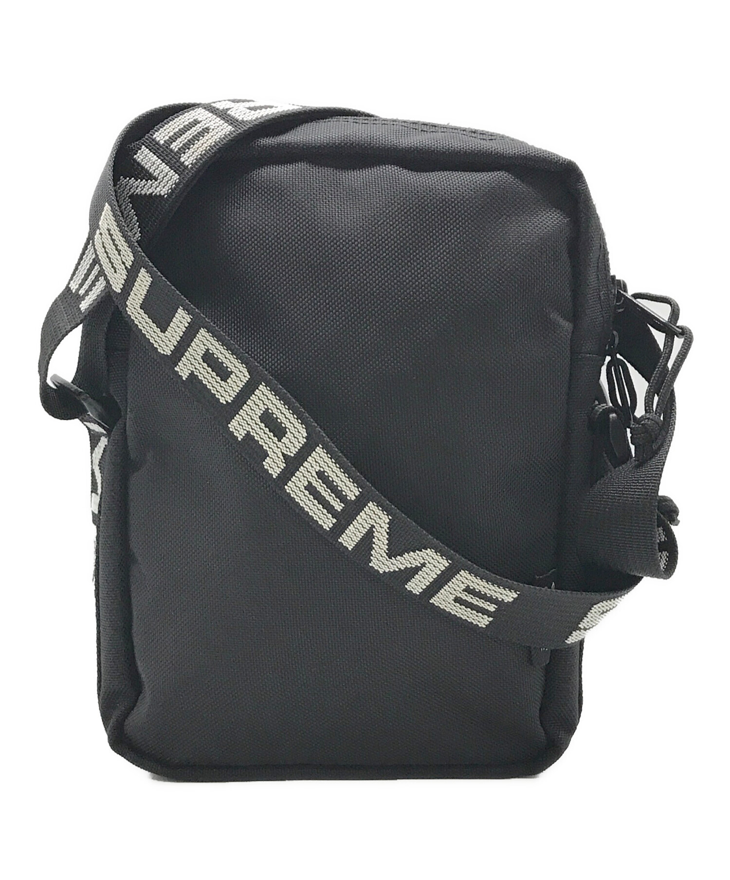 セール supreme シュプリーム 18ss shoulder bag ショルダーバッグ 黒 size