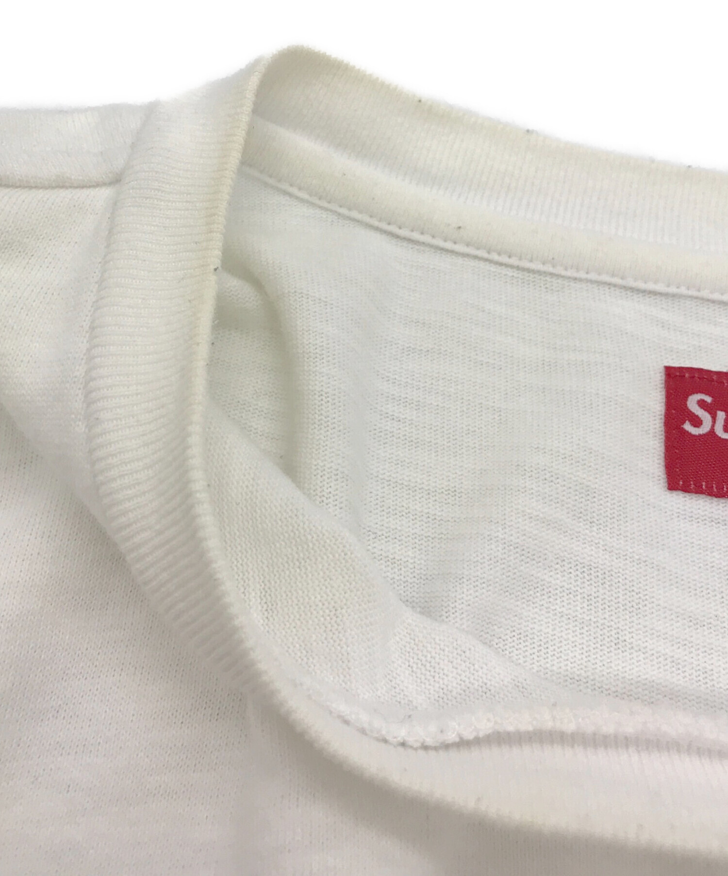 中古・古着通販】Supreme (シュプリーム) Block Arc S/S Top ホワイト サイズ:L｜ブランド・古着通販  トレファク公式【TREFAC FASHION】スマホサイト