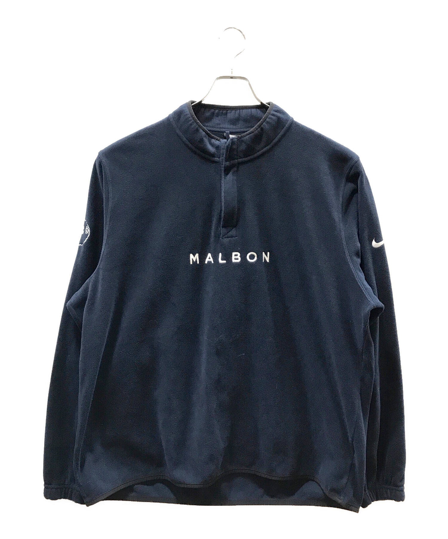 NIKE (ナイキ) MALBON GOLF (マルボンゴルフ) Therma-Fit Victory Fleece ネイビー サイズ:XL