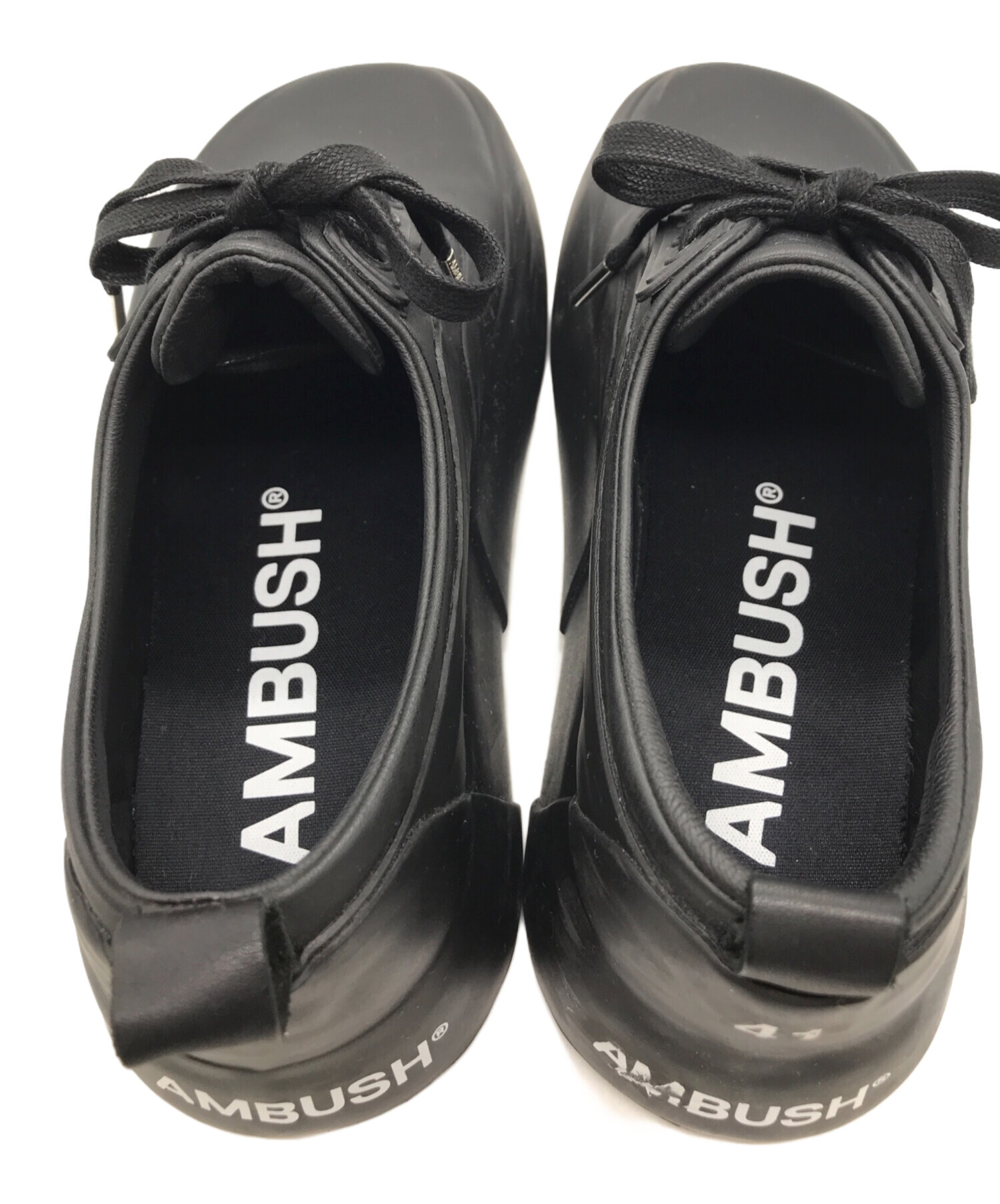 中古・古着通販】AMBUSH (アンブッシュ) VULCANIZED HYBRIDSNEAKER ブラック サイズ:25.5｜ブランド・古着通販  トレファク公式【TREFAC FASHION】スマホサイト