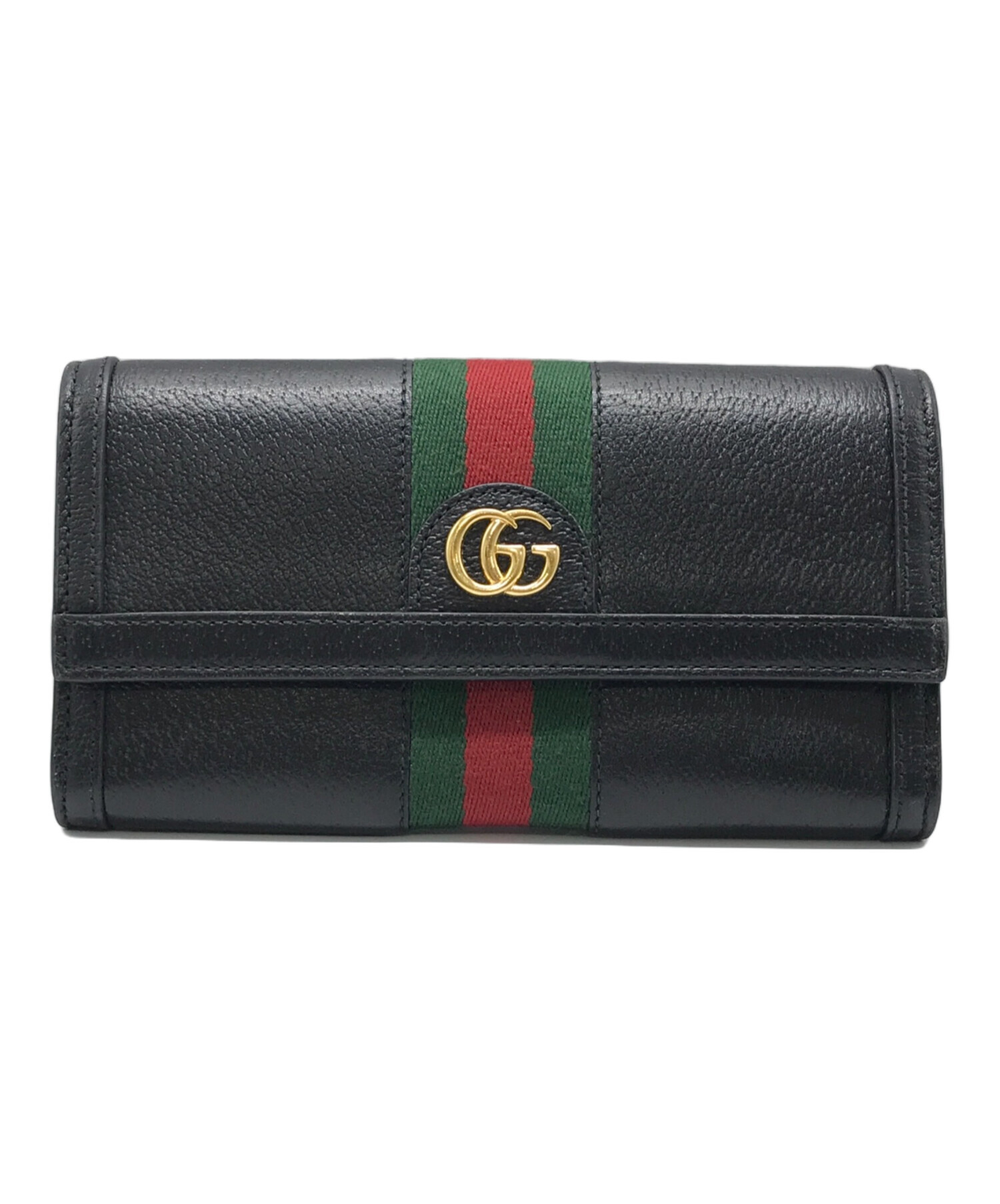 GUCCI (グッチ) オフィディア コンチネンタルウォレット ブラック サイズ:下記参照