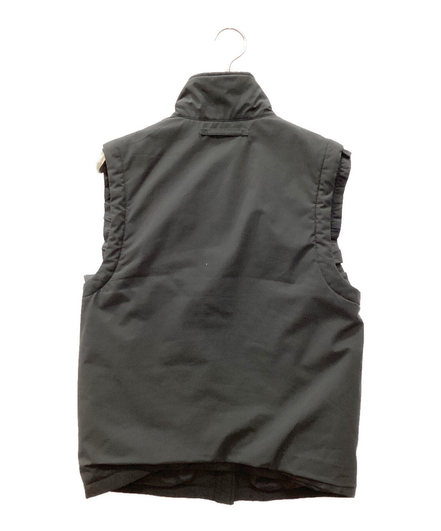 中古・古着通販】PRADA SPORTS (プラダスポーツ) PADDED ZIP VEST ブラック サイズ:FREE｜ブランド・古着通販  トレファク公式【TREFAC FASHION】スマホサイト