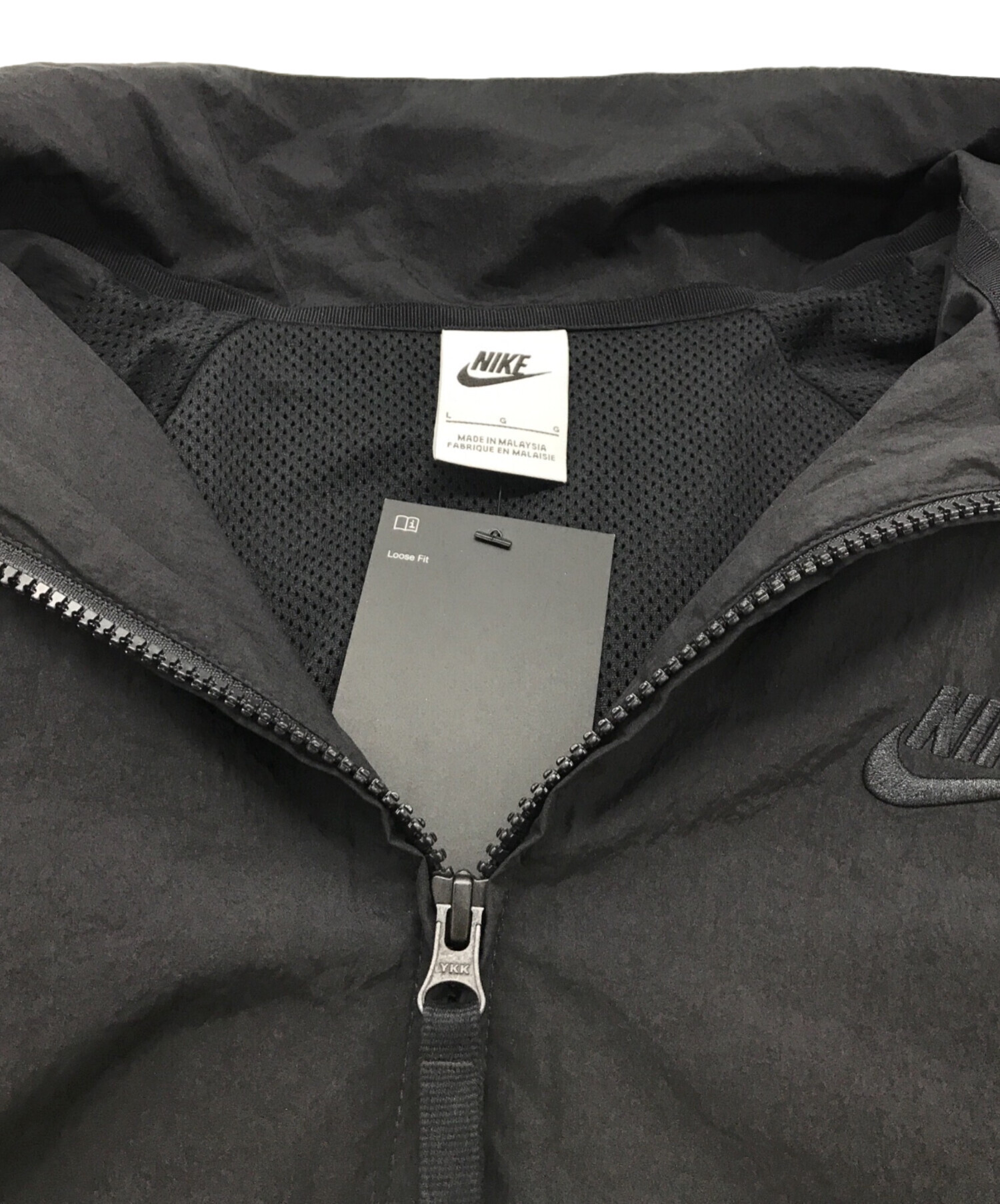 中古・古着通販】NIKE (ナイキ) ウーブンジャケット ブラック サイズ:L 未使用品｜ブランド・古着通販 トレファク公式【TREFAC  FASHION】スマホサイト