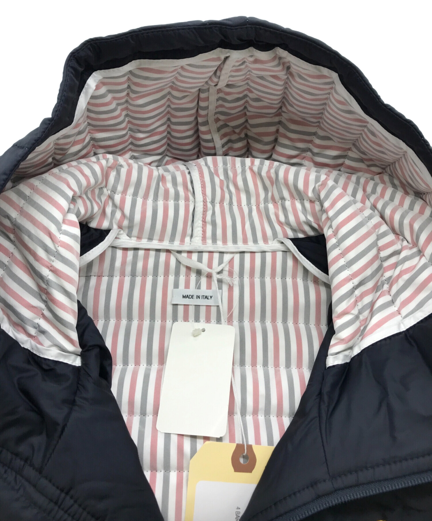 中古・古着通販】Thom Browne (トムブラウン) ダウンフィルキルティングパーカー ネイビー サイズ:3｜ブランド・古着通販  トレファク公式【TREFAC FASHION】スマホサイト