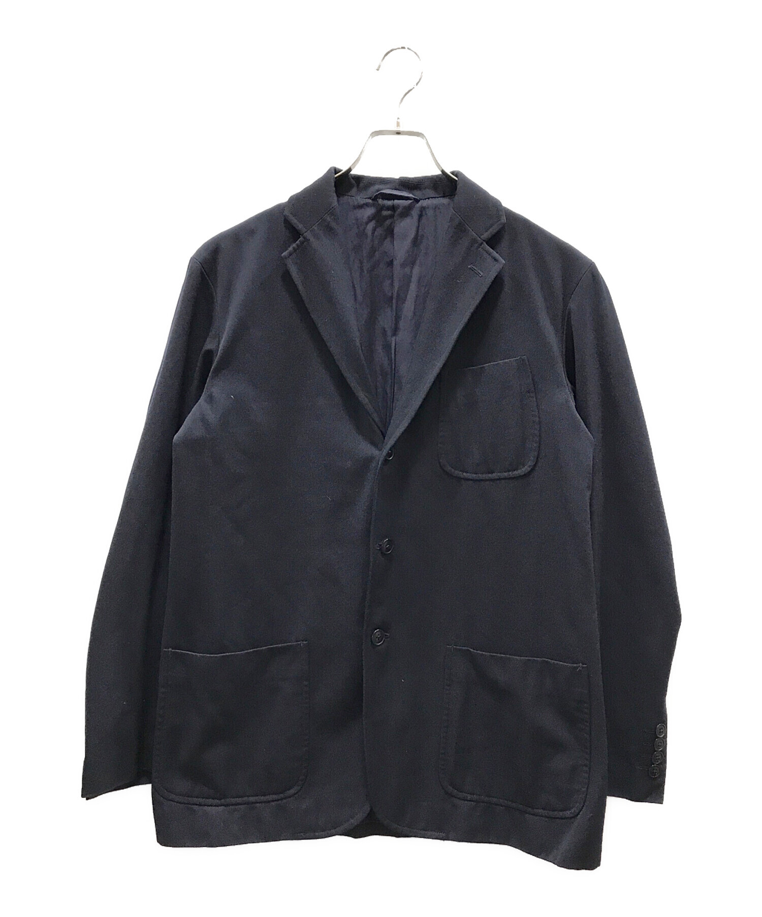 COMOLI (コモリ) Wool Nylon 3B Jacket ネイビー サイズ:2