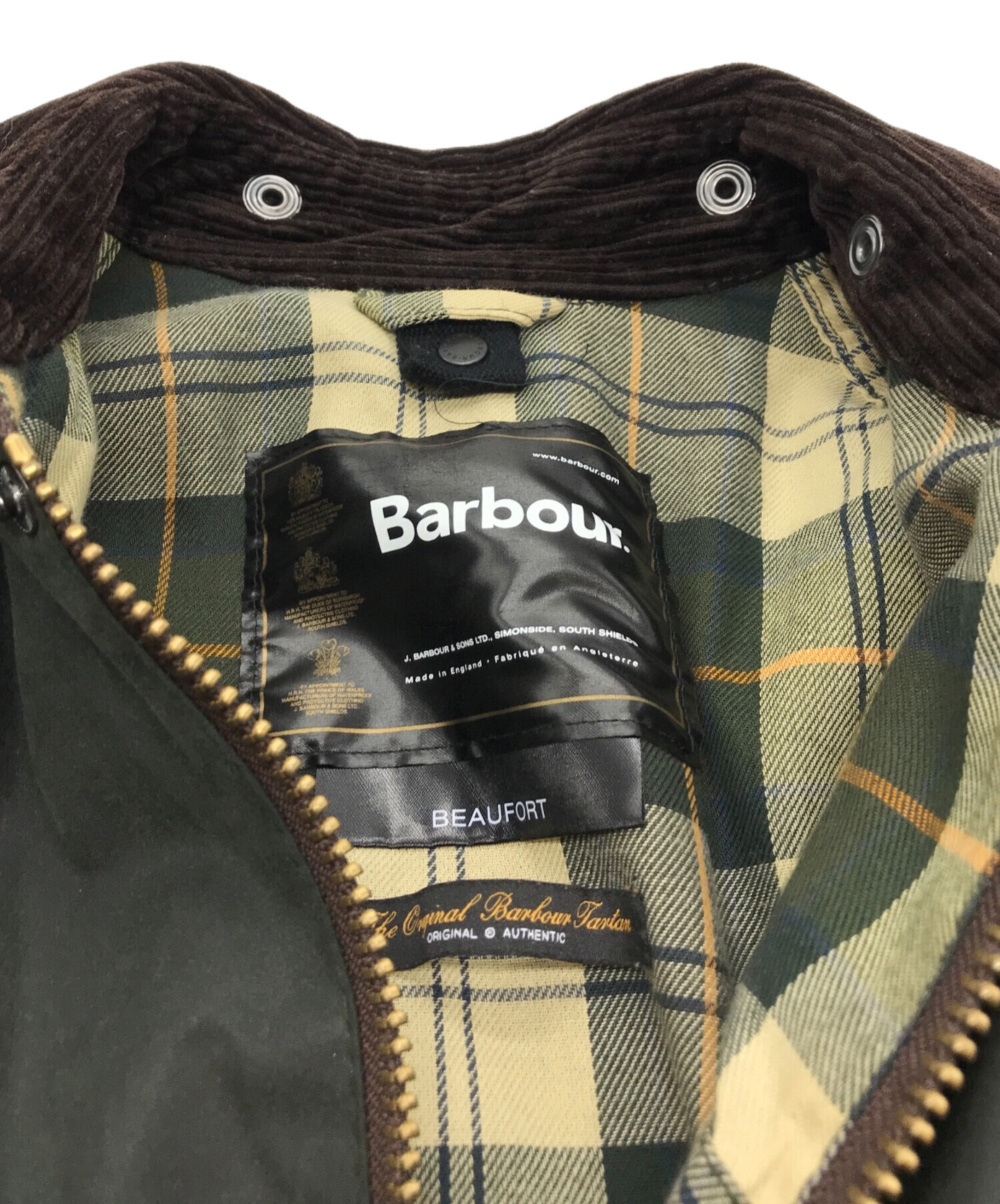 Barbour (バブアー) beaufort wax jacket グリーン サイズ:38