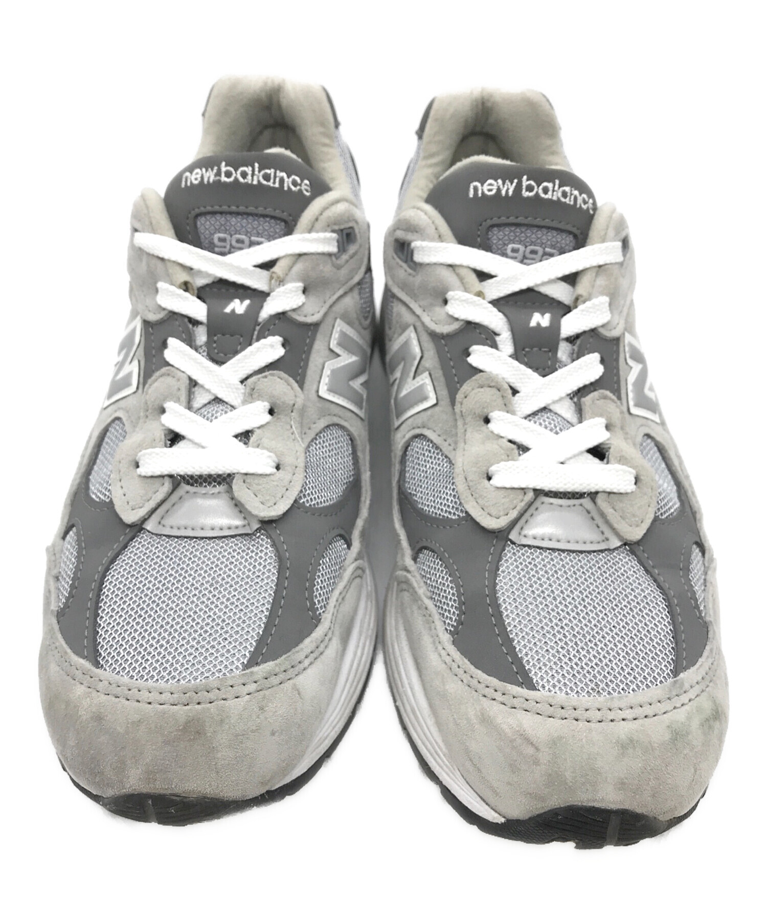 NEW BALANCE (ニューバランス) 992 ローカットスニーカー グレー サイズ:US10 (28cm)