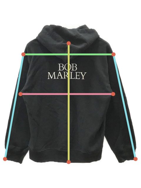 中古・古着通販】WACKO MARIA (ワコマリア) BOB MARLEY HEAVY WEIGHT PULLOVER HOODIE ブラック  サイズ:L｜ブランド・古着通販 トレファク公式【TREFAC FASHION】スマホサイト