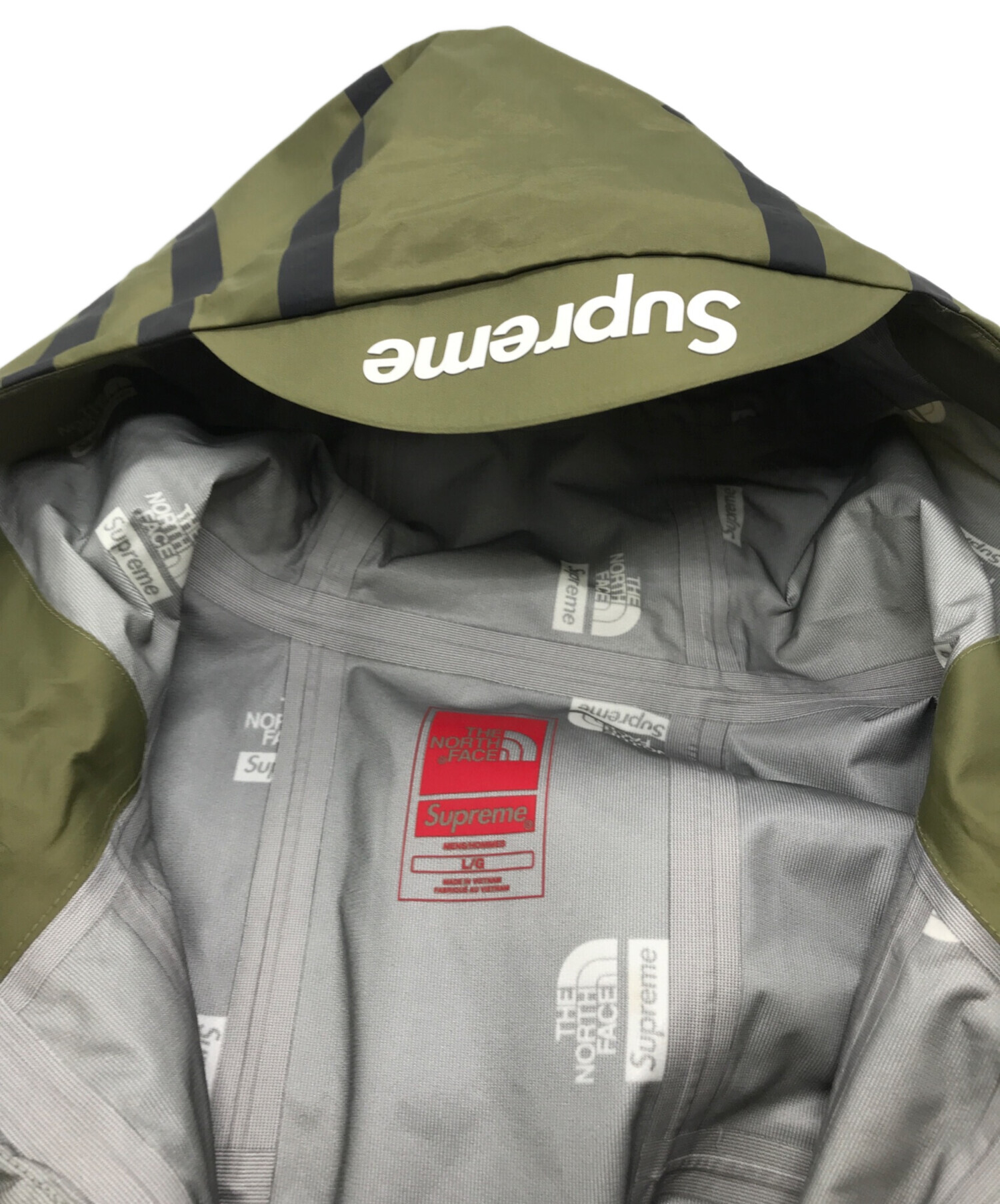 中古・古着通販】Supreme (シュプリーム) THE NORTH FACE (ザ ノース フェイス) Summit Series Outer  Tape Seam Mountain Jacket グリーン サイズ:L｜ブランド・古着通販 トレファク公式【TREFAC FASHION】スマホサイト