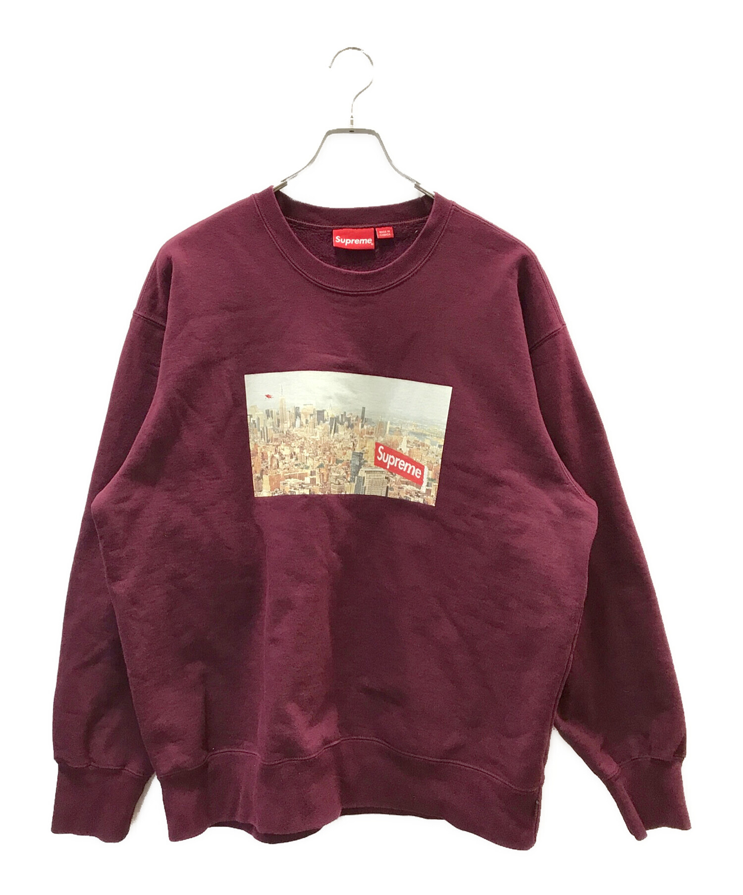 中古・古着通販】Supreme (シュプリーム) Aerial Crewneck パープル サイズ:L｜ブランド・古着通販  トレファク公式【TREFAC FASHION】スマホサイト